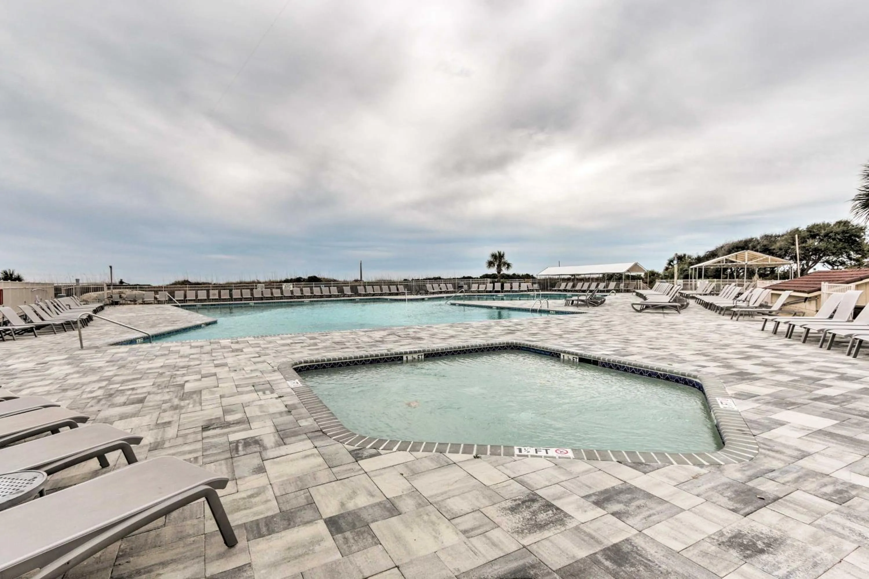 Relax by Pool and Walk to Beach Hilton Head Condo!