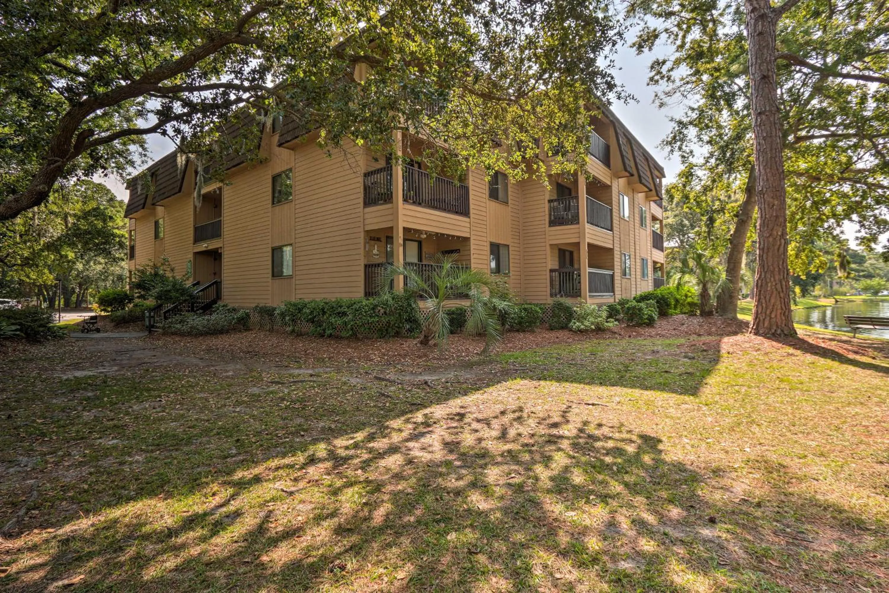Relax by Pool and Walk to Beach Hilton Head Condo!