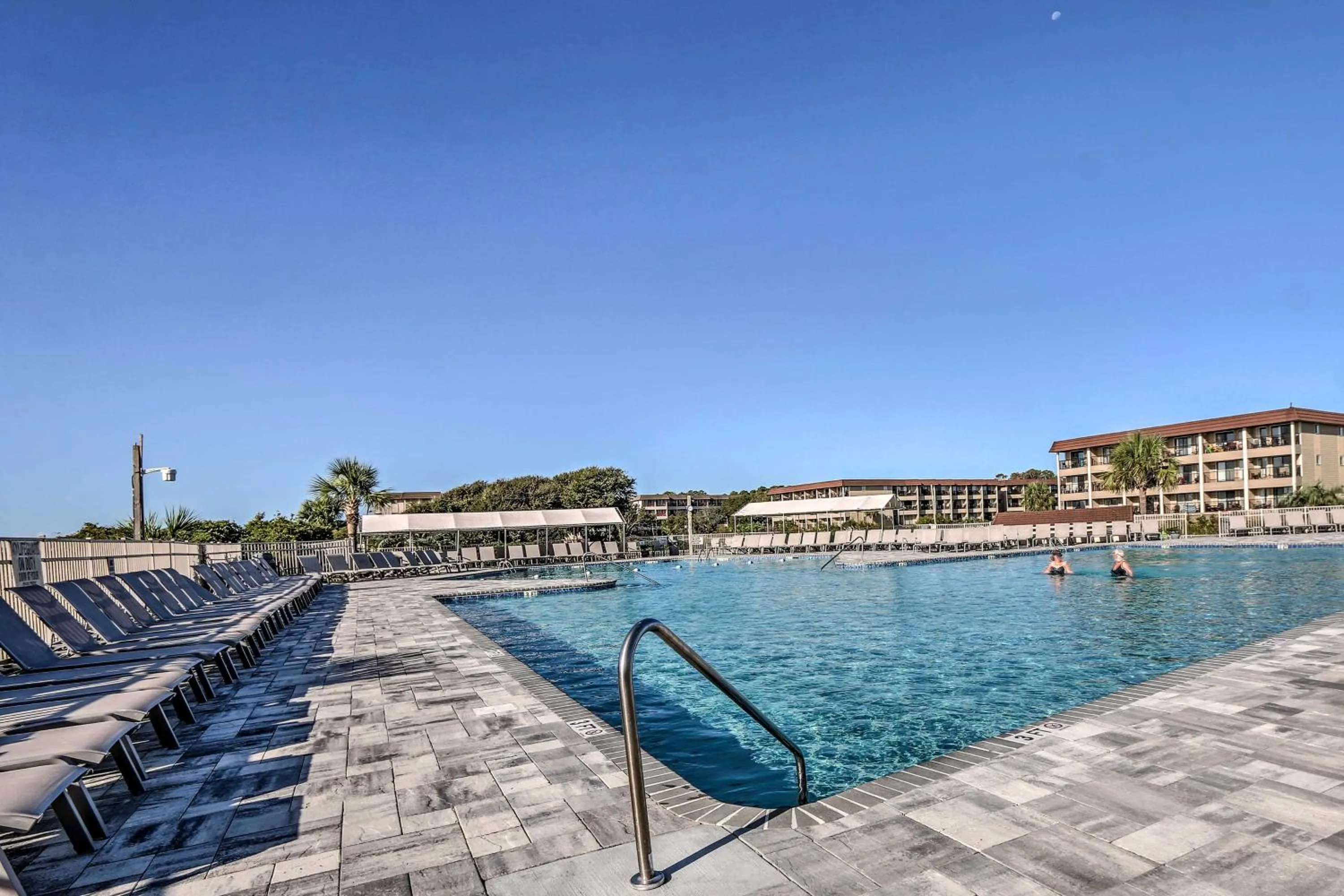 Relax by Pool and Walk to Beach Hilton Head Condo!