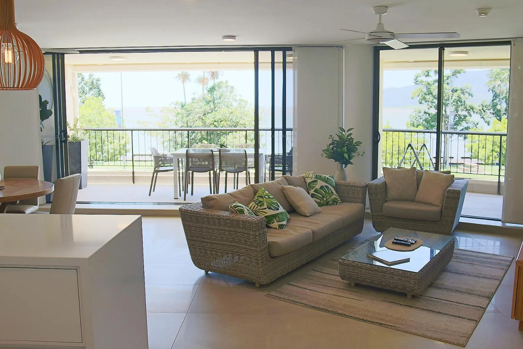 Living room in Cairns Aquarius