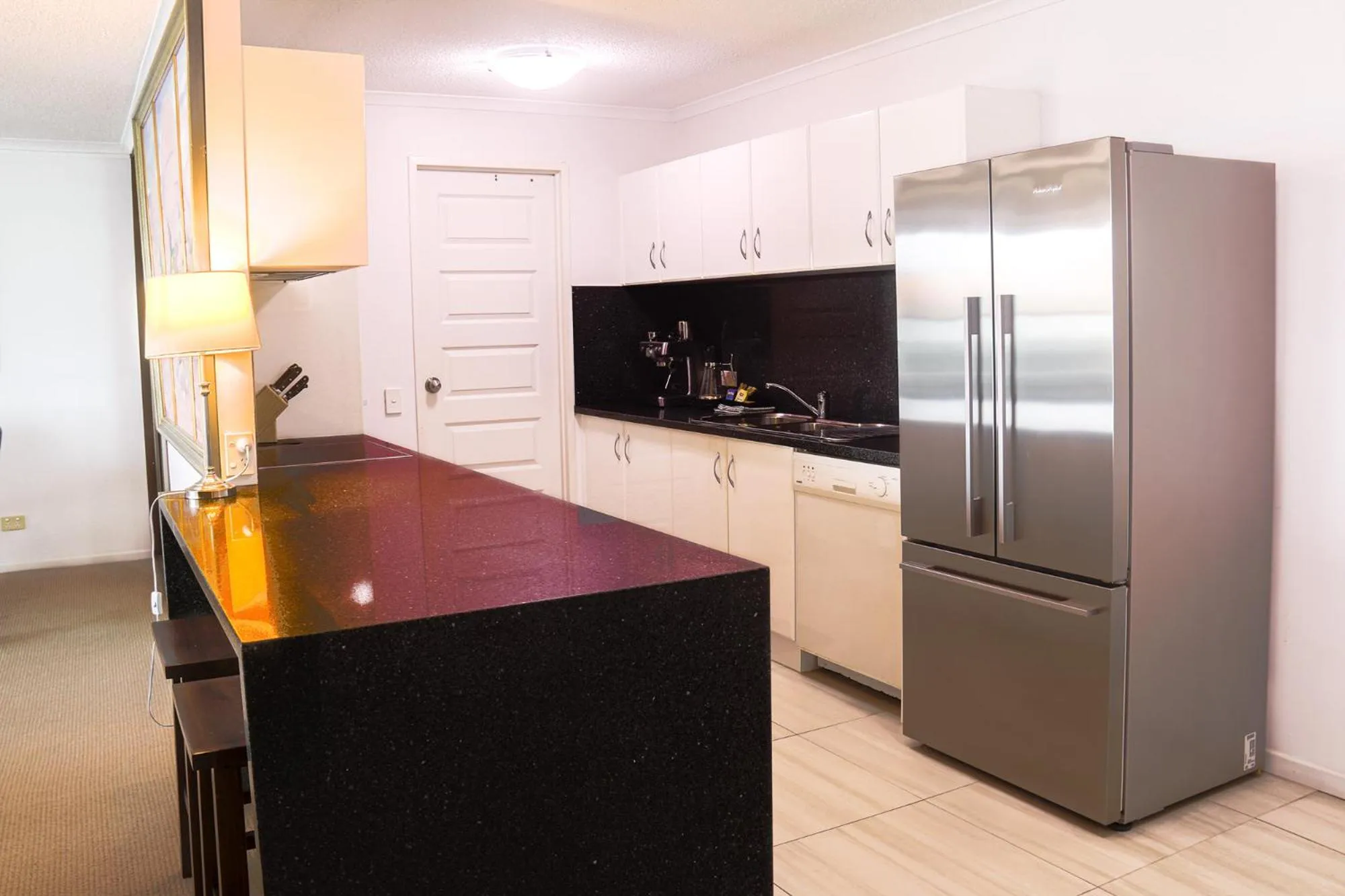 Kitchen or kitchenette in Cairns Aquarius