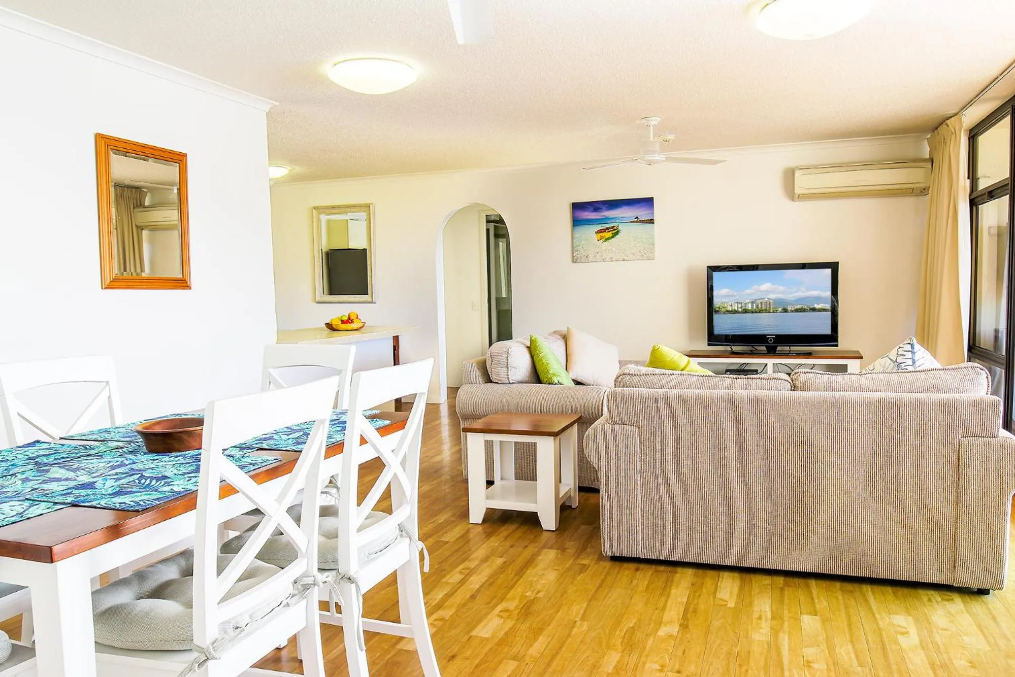 Living room in Cairns Aquarius