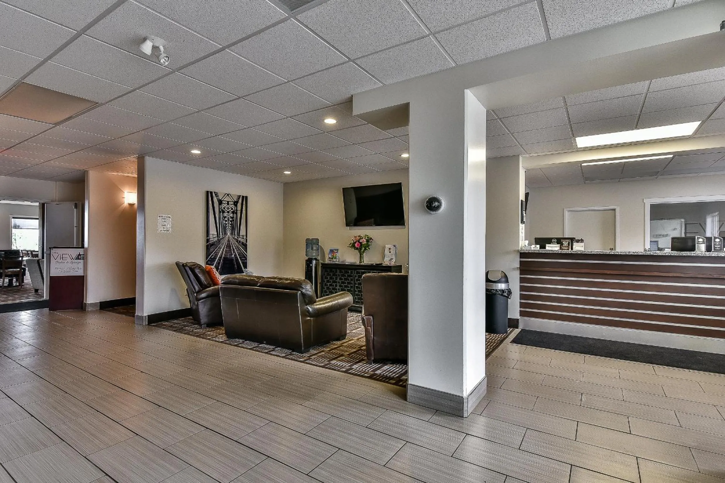 Lobby or reception in The View Hotel