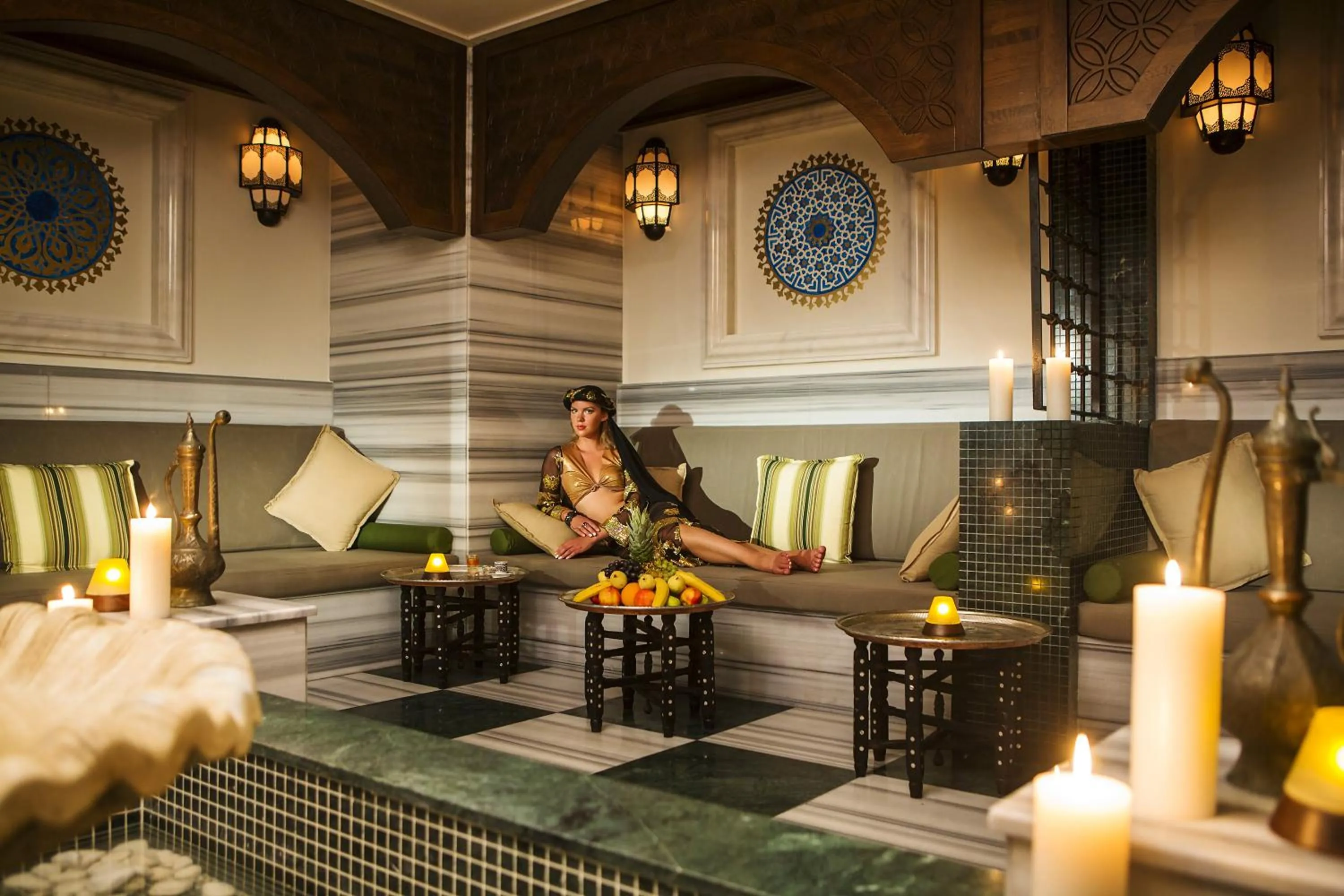 Sauna in Bellis Deluxe Hotel & Heated for Winter Aqua Park