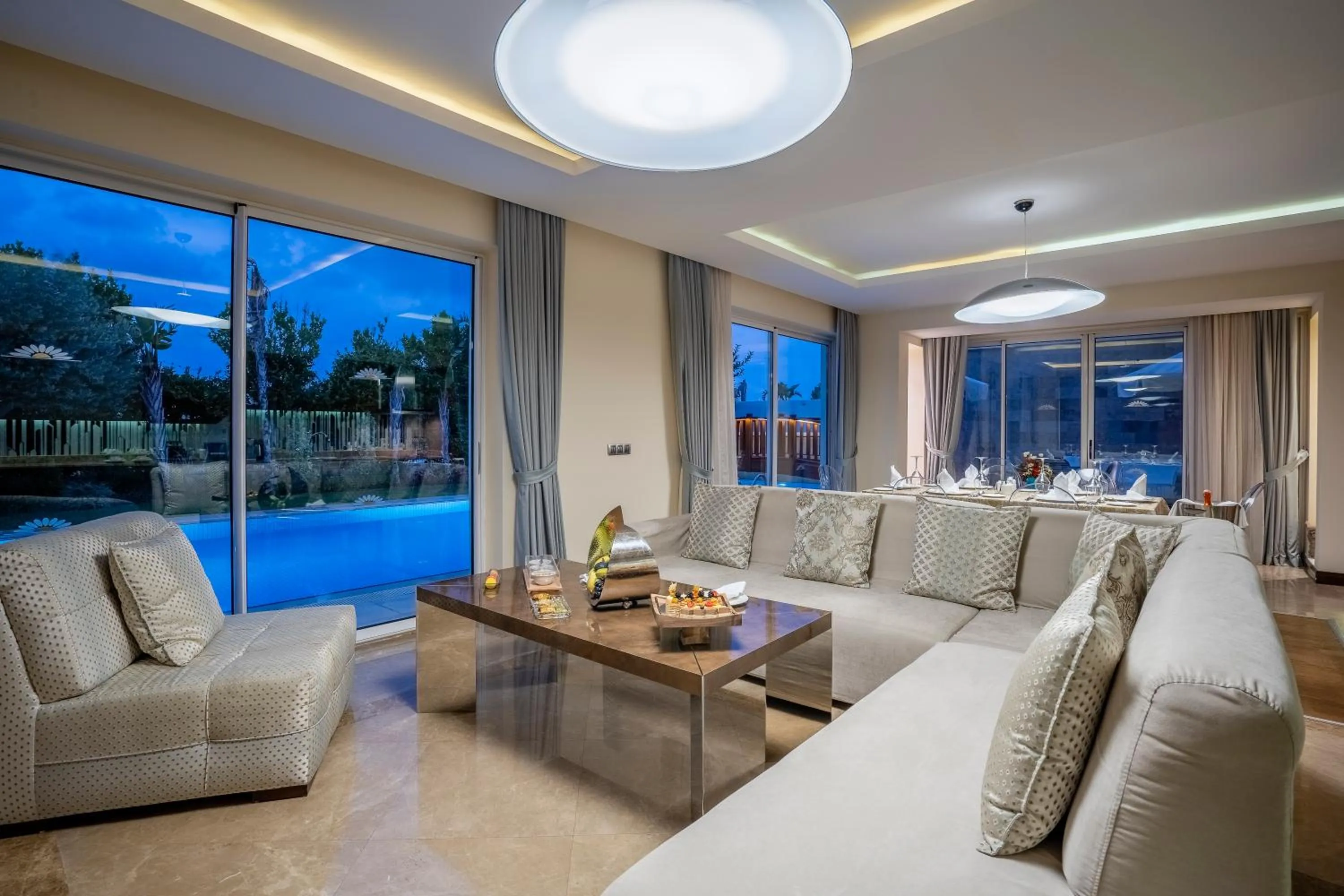 Living room in Bellis Deluxe Hotel & Heated for Winter Aqua Park