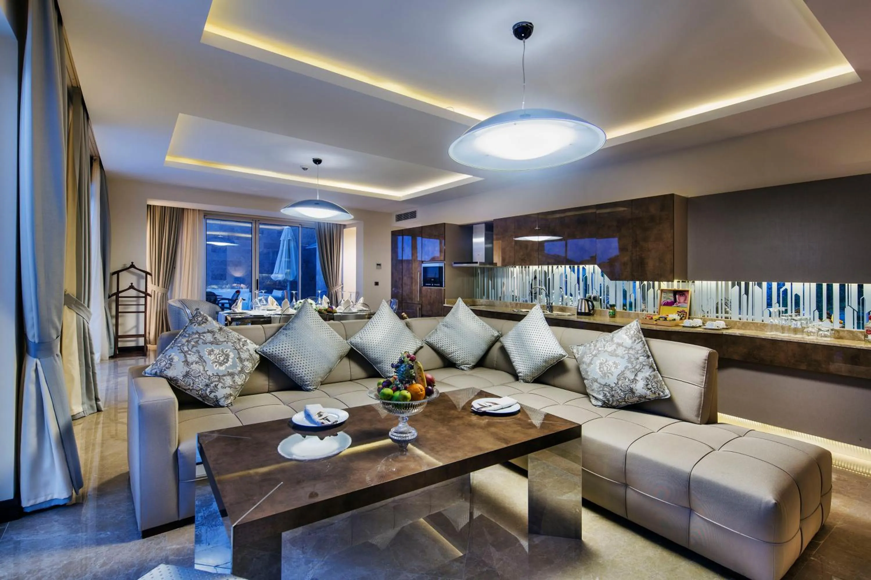 Seating area in Bellis Deluxe Hotel & Heated for Winter Aqua Park