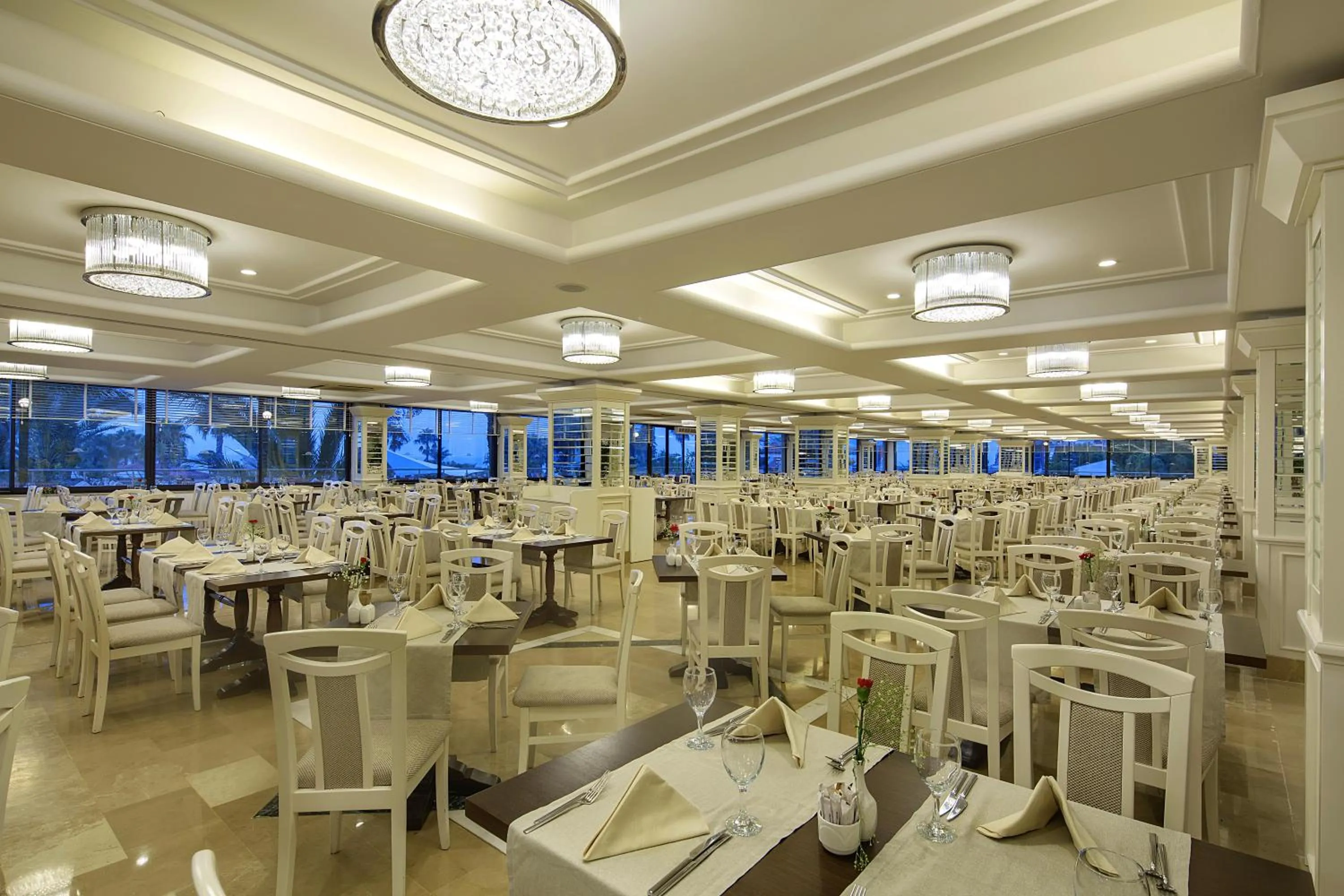 Food in Bellis Deluxe Hotel & Heated for Winter Aqua Park