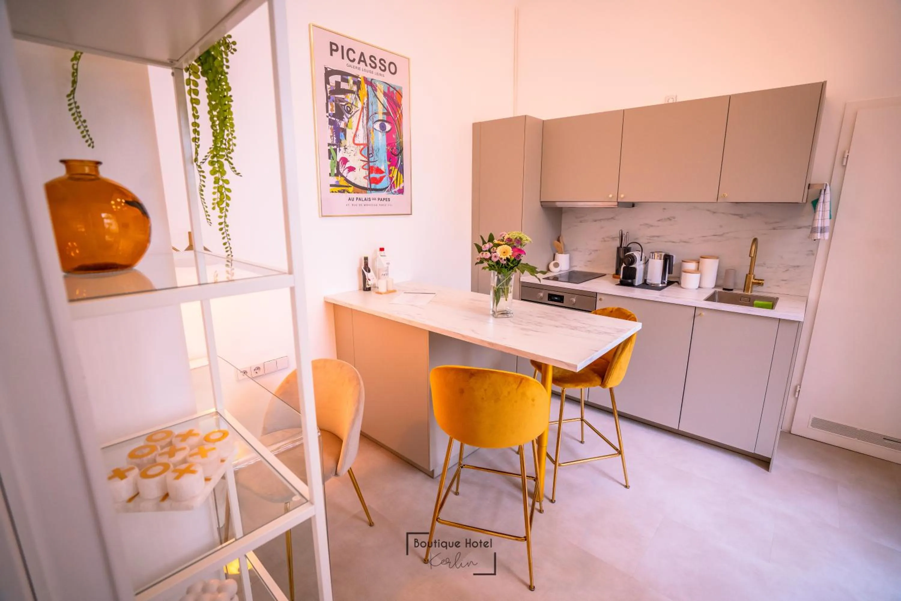 kitchen in Boutique Hotel Kerlin