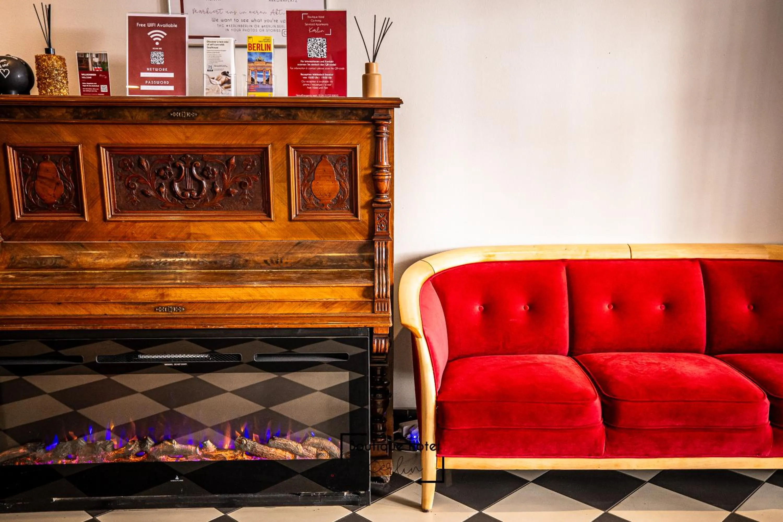 Lobby or reception in Boutique Hotel Kerlin