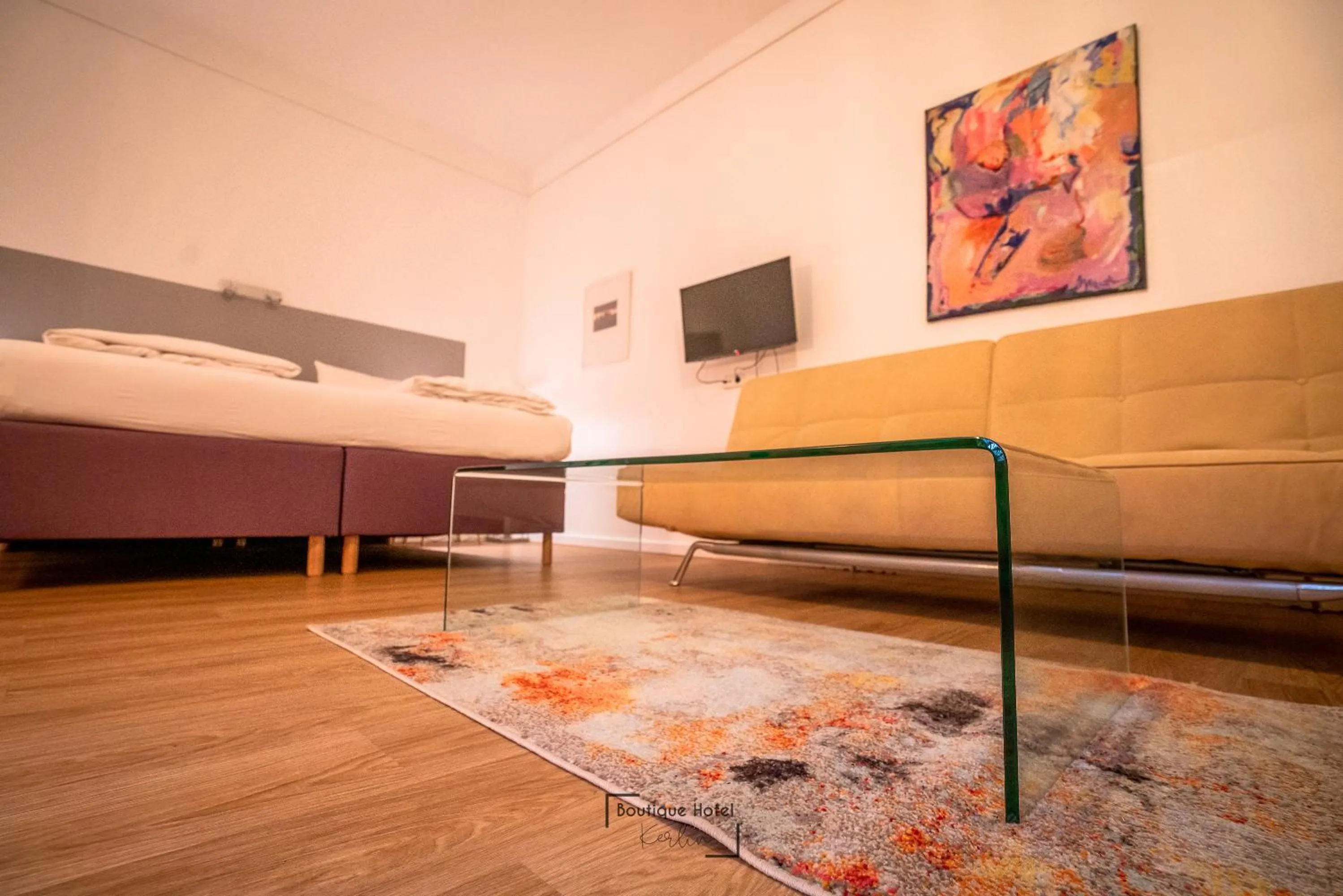 Seating area, Bed in Boutique Hotel Kerlin