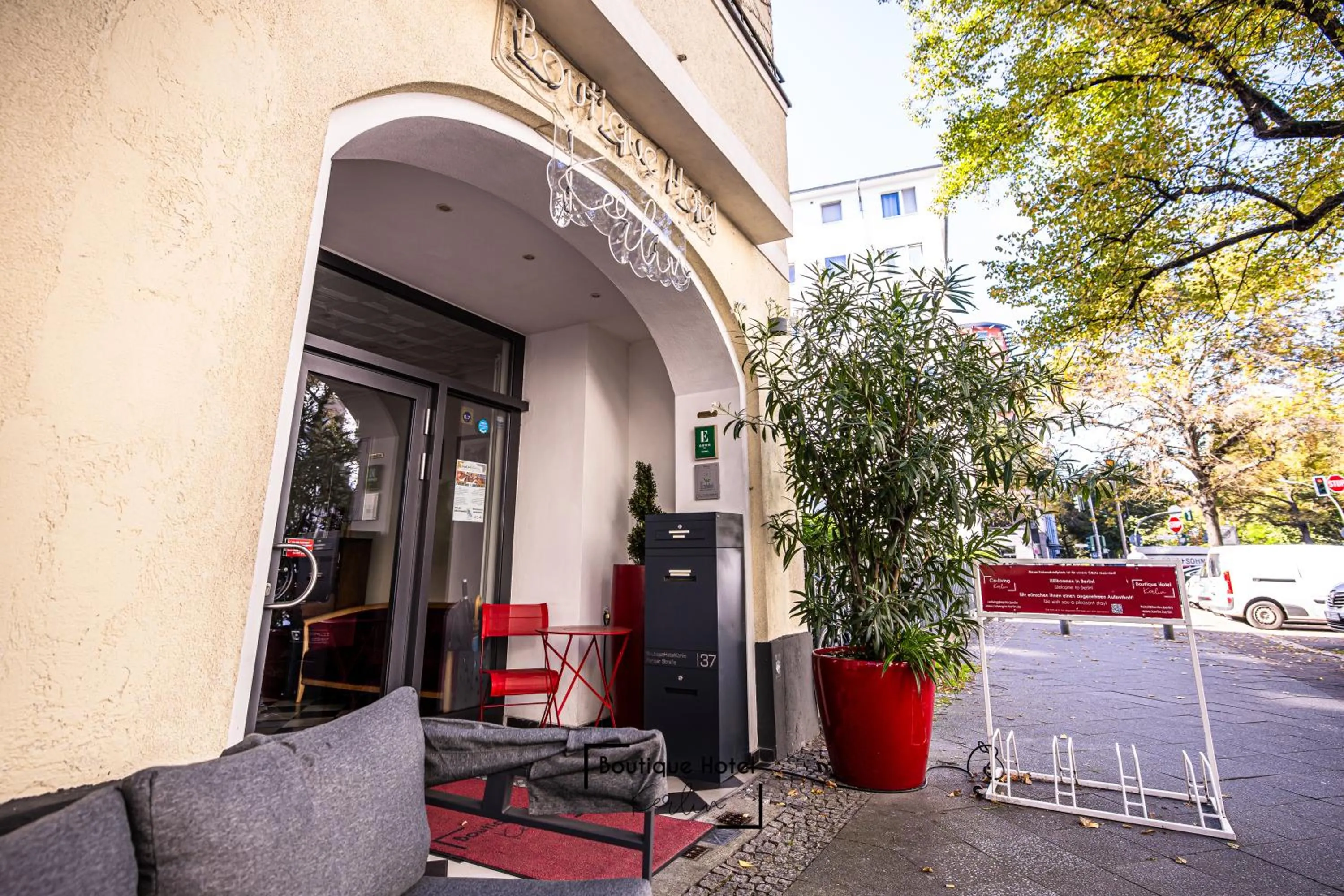 Facade/entrance in Boutique Hotel Kerlin
