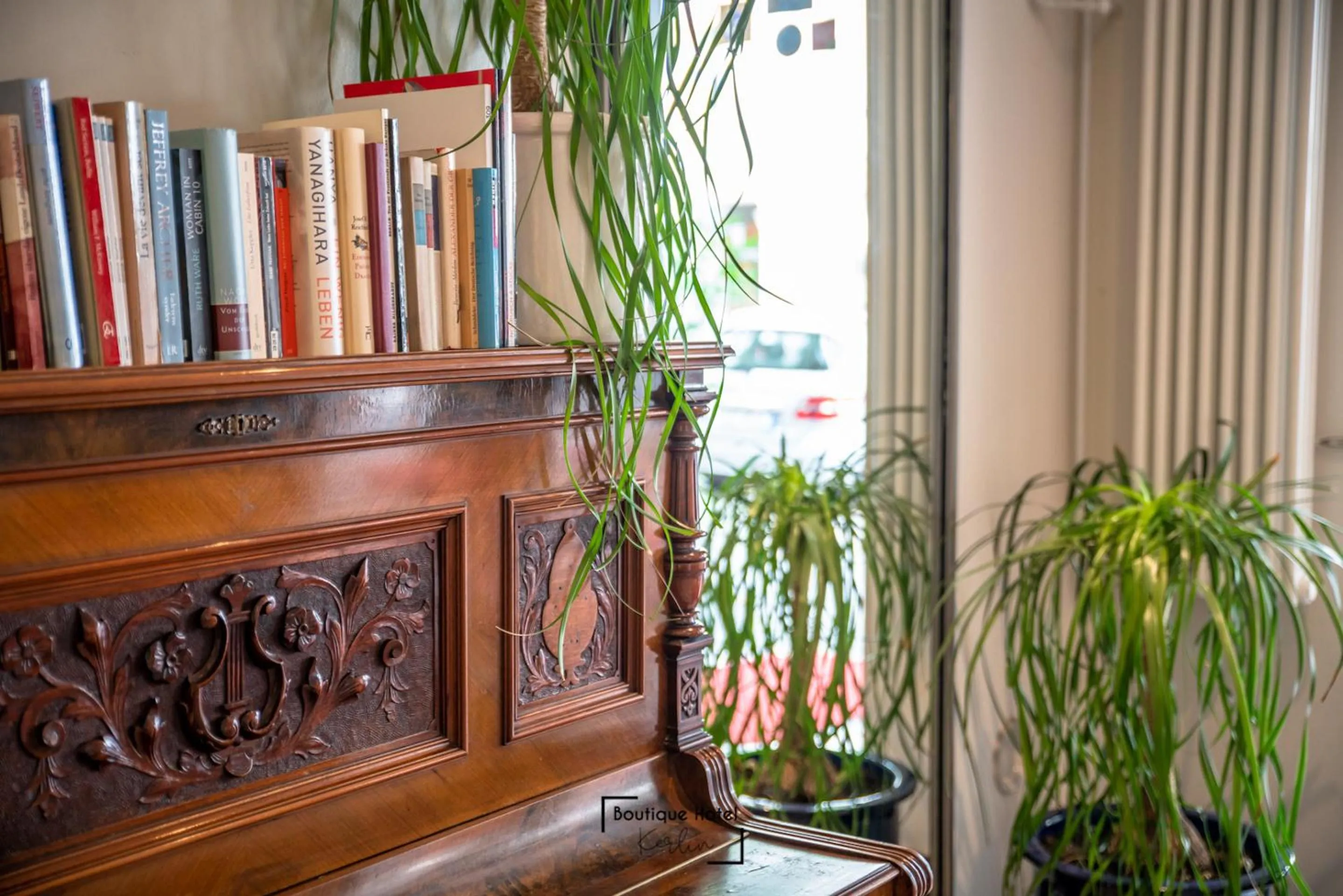 Library in Boutique Hotel Kerlin