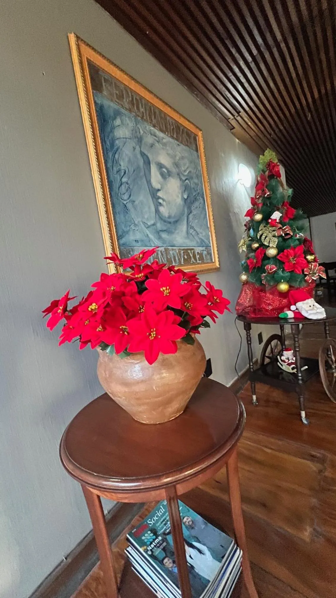 Lobby or reception in Hotel Dourado