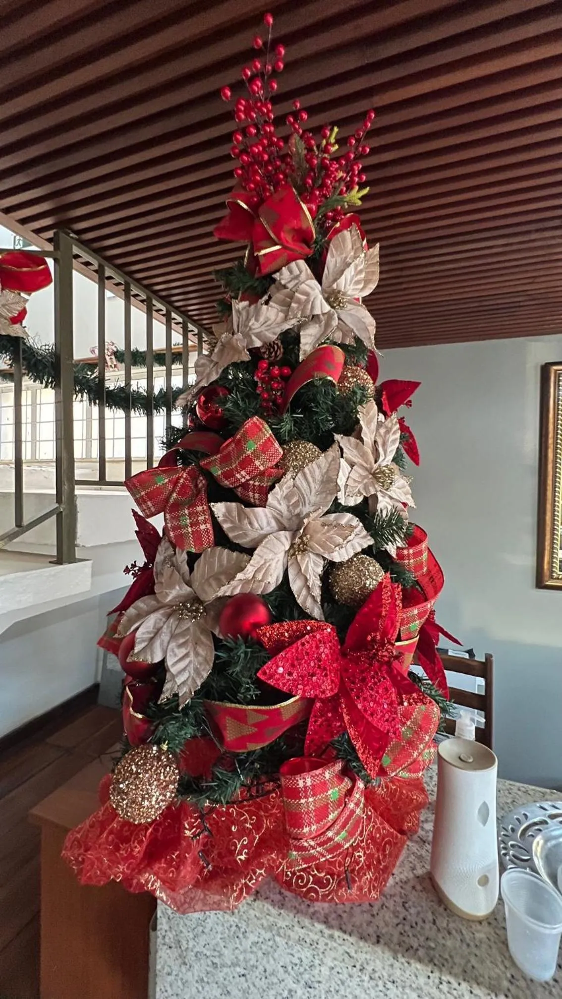 Lobby or reception in Hotel Dourado