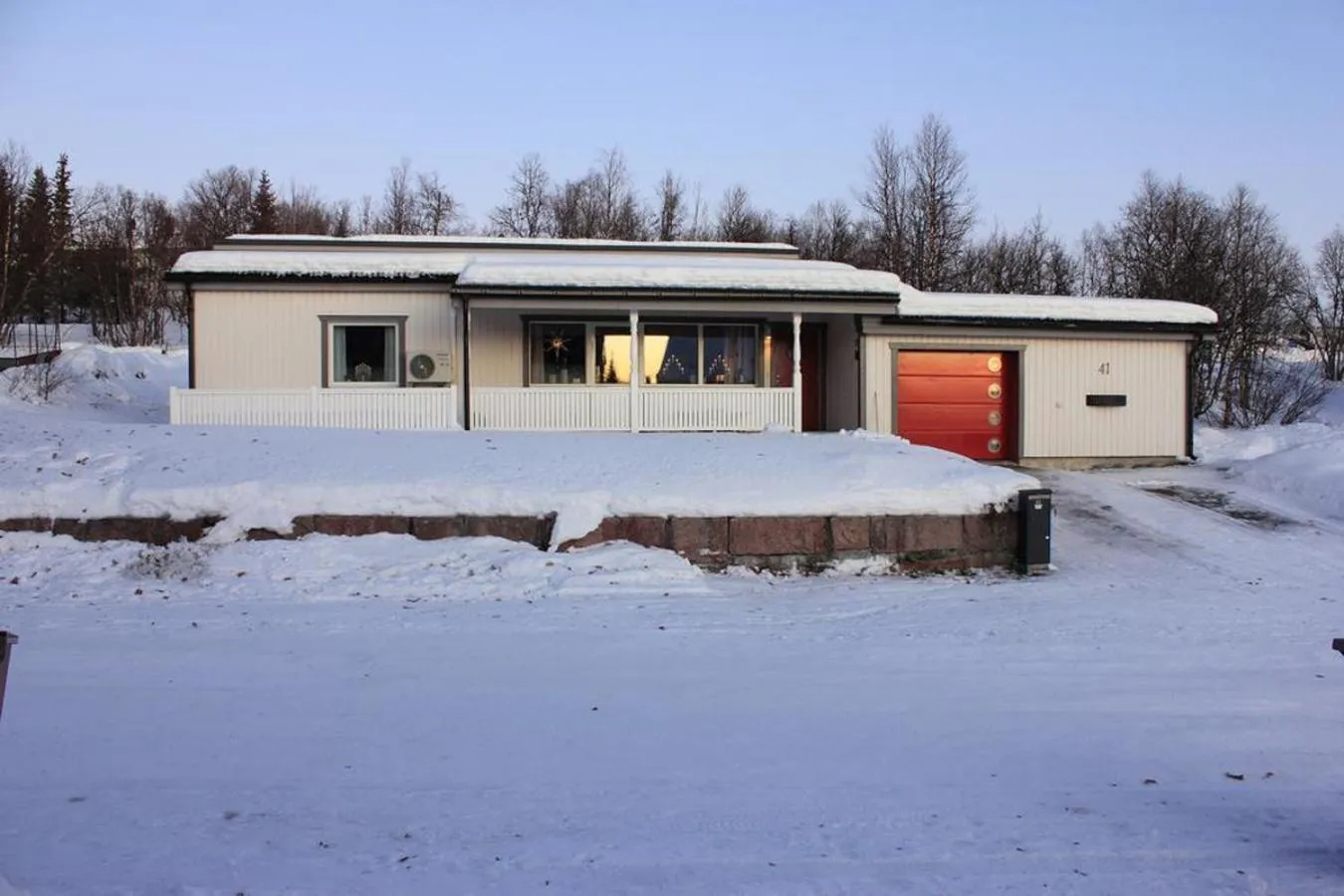 Facade/entrance in RIBO Apartment Aurora