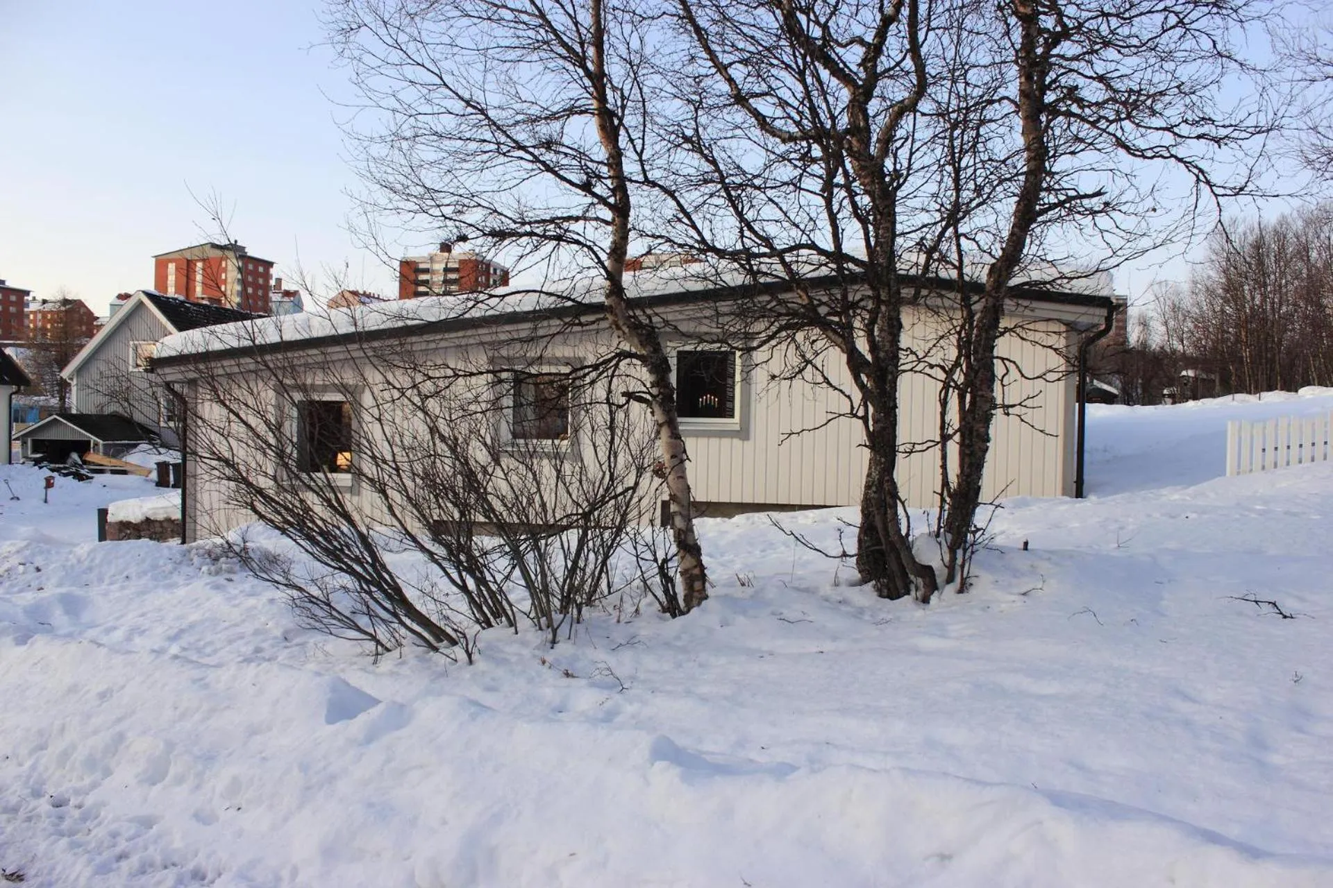 Facade/entrance in RIBO Apartment Aurora
