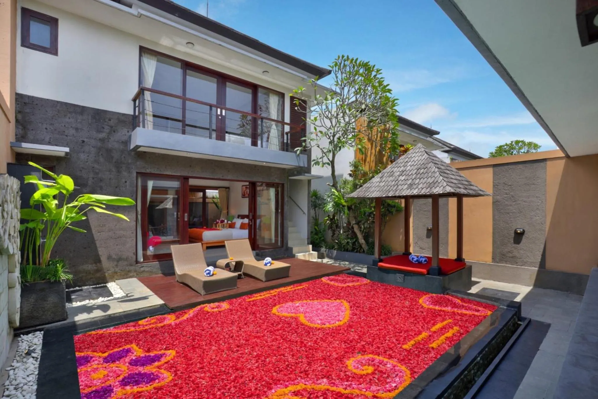 Decorative detail in Nyanyi Sanctuary Villa Tabanan by Ini Vie Hospitality