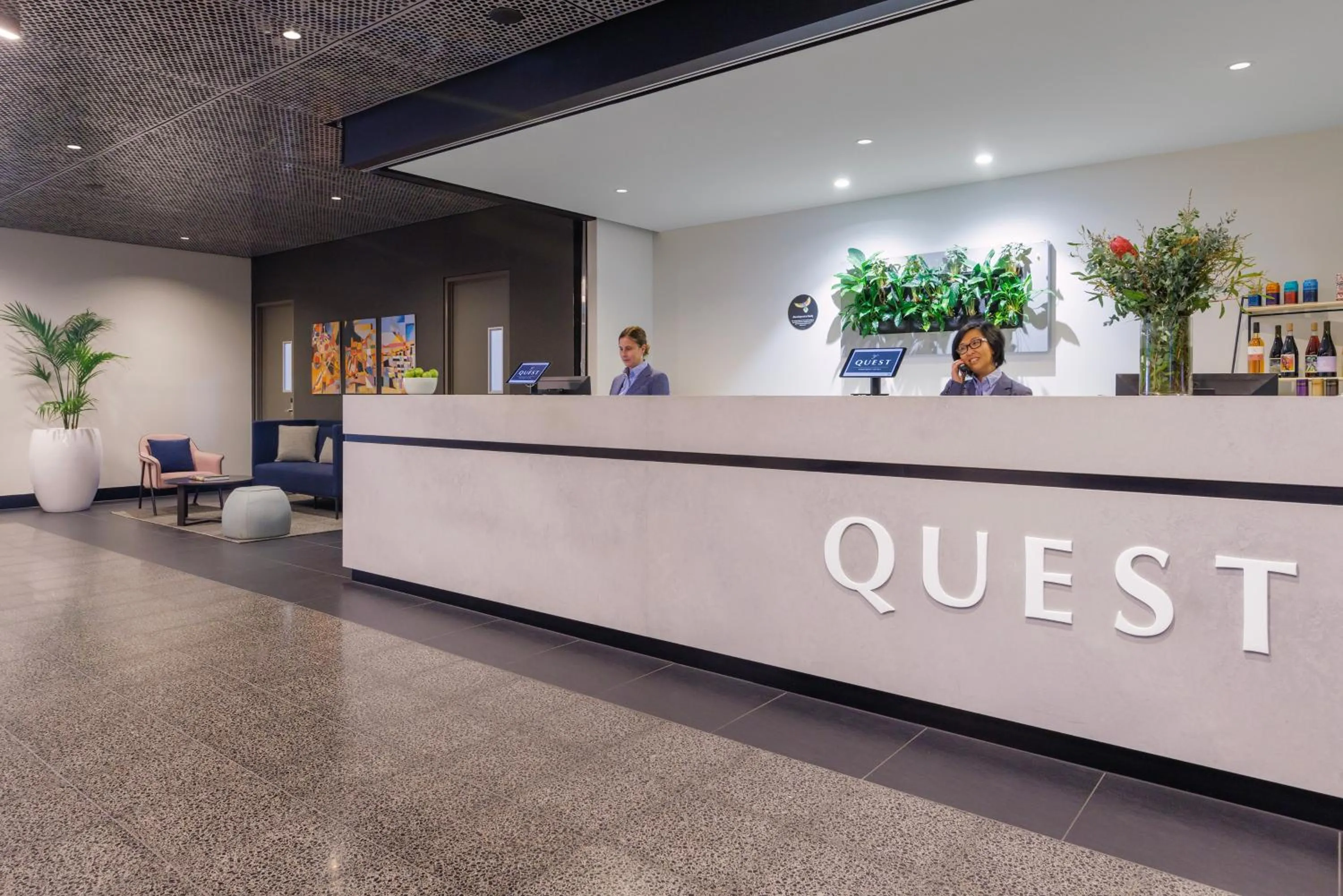 Lobby or reception in Quest Preston