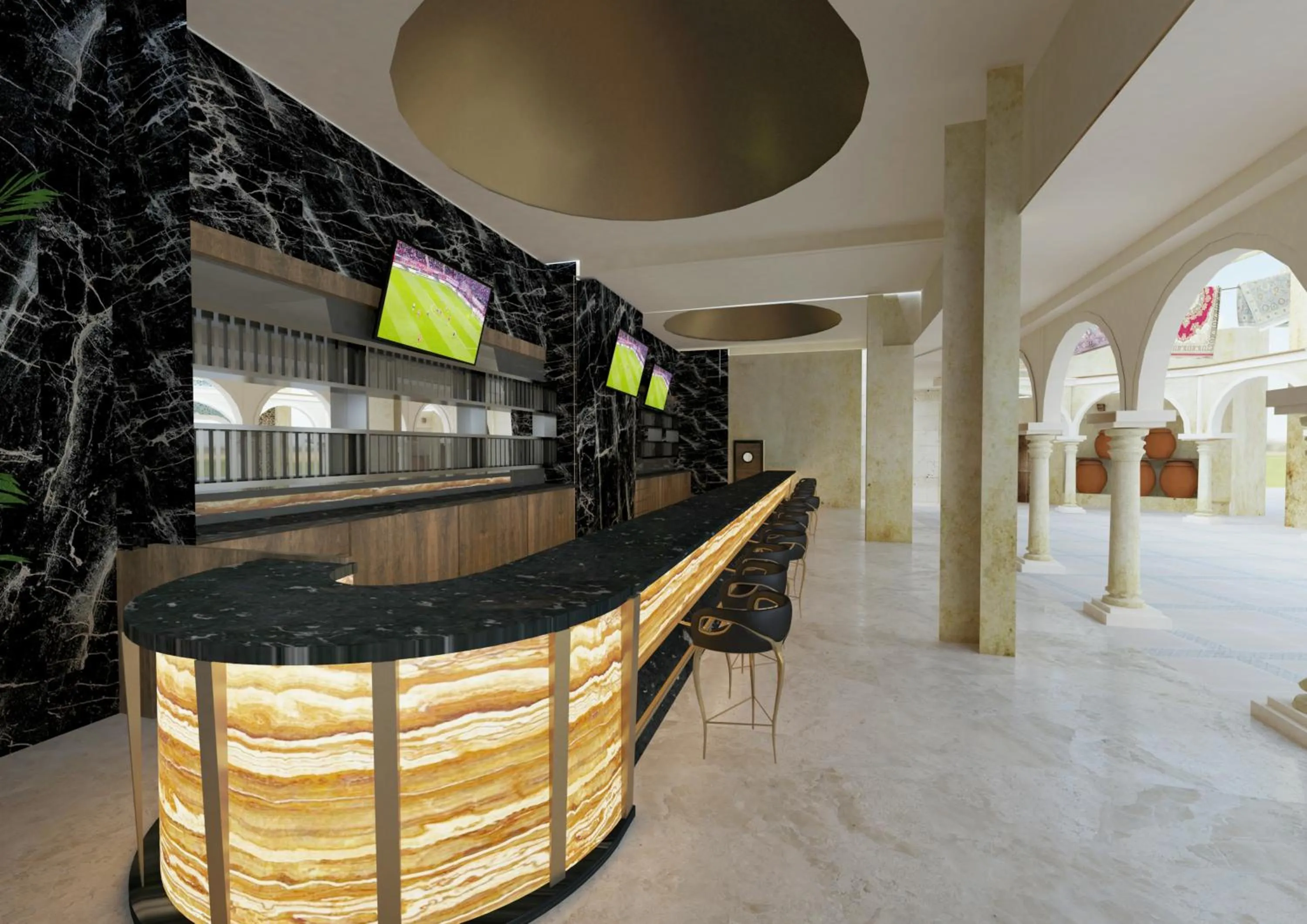 Lounge or bar in Orka Sunlife Resort Hotel and Aquapark