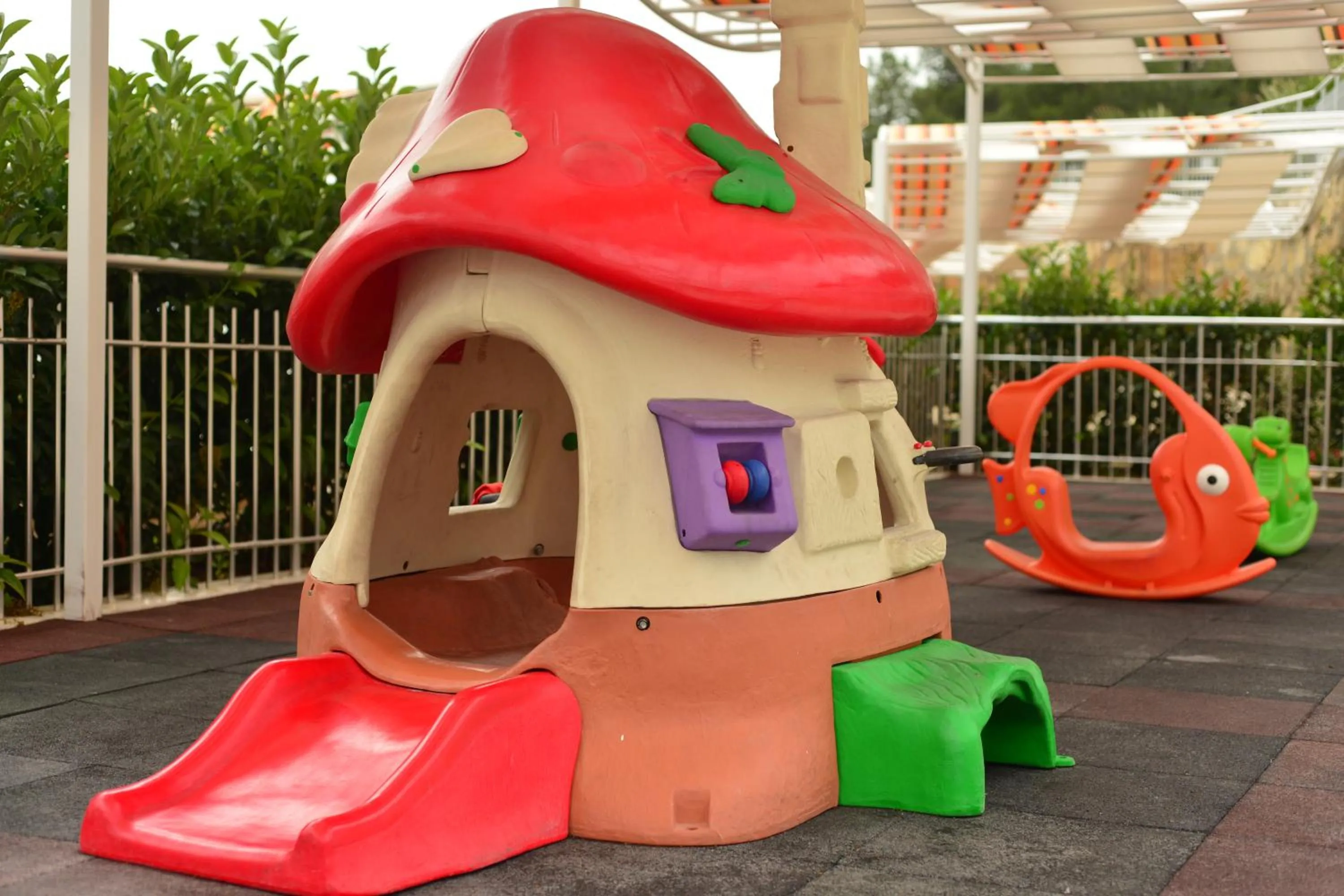 Children play ground in Orka Sunlife Resort Hotel and Aquapark
