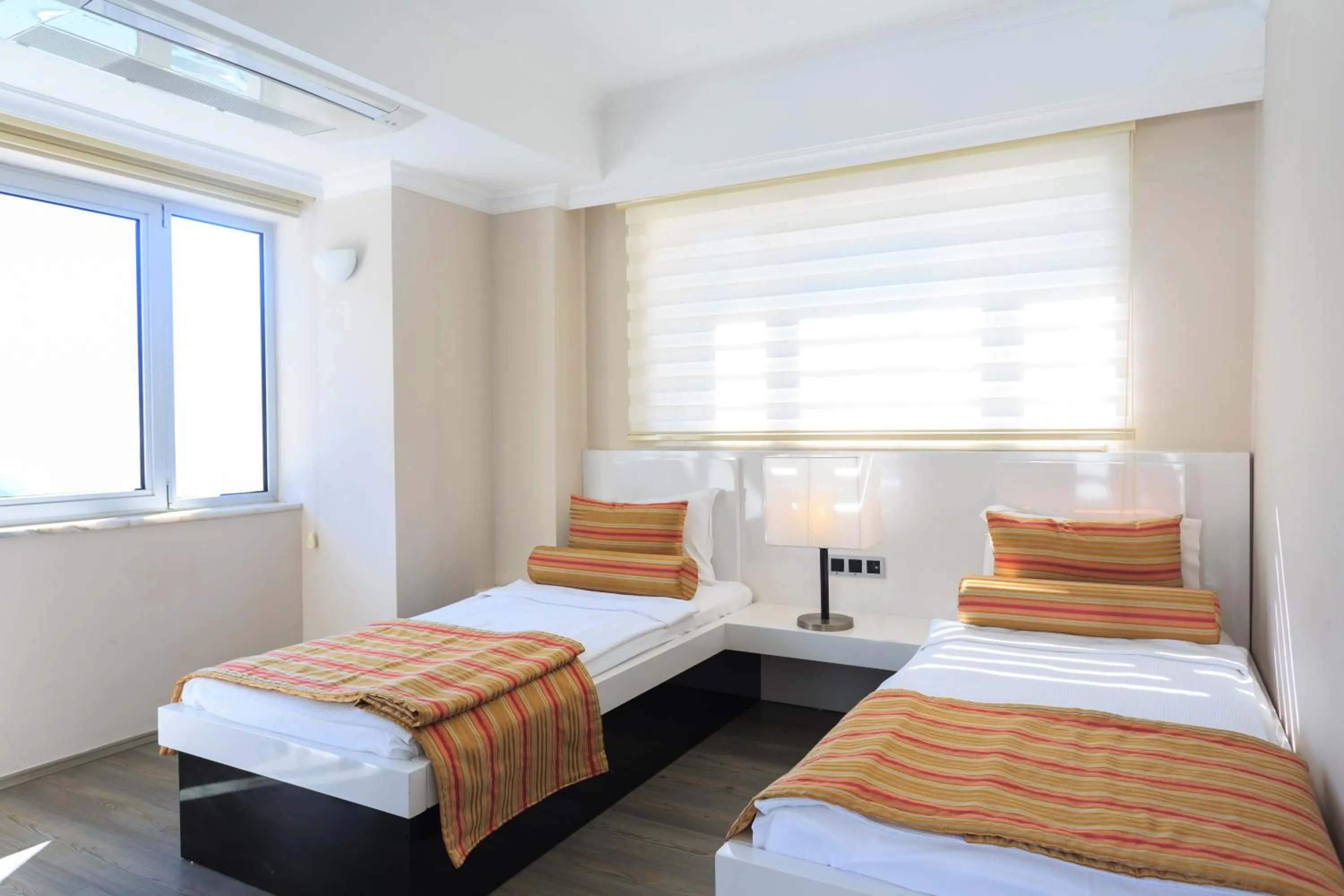 Bed in Orka Sunlife Resort Hotel and Aquapark