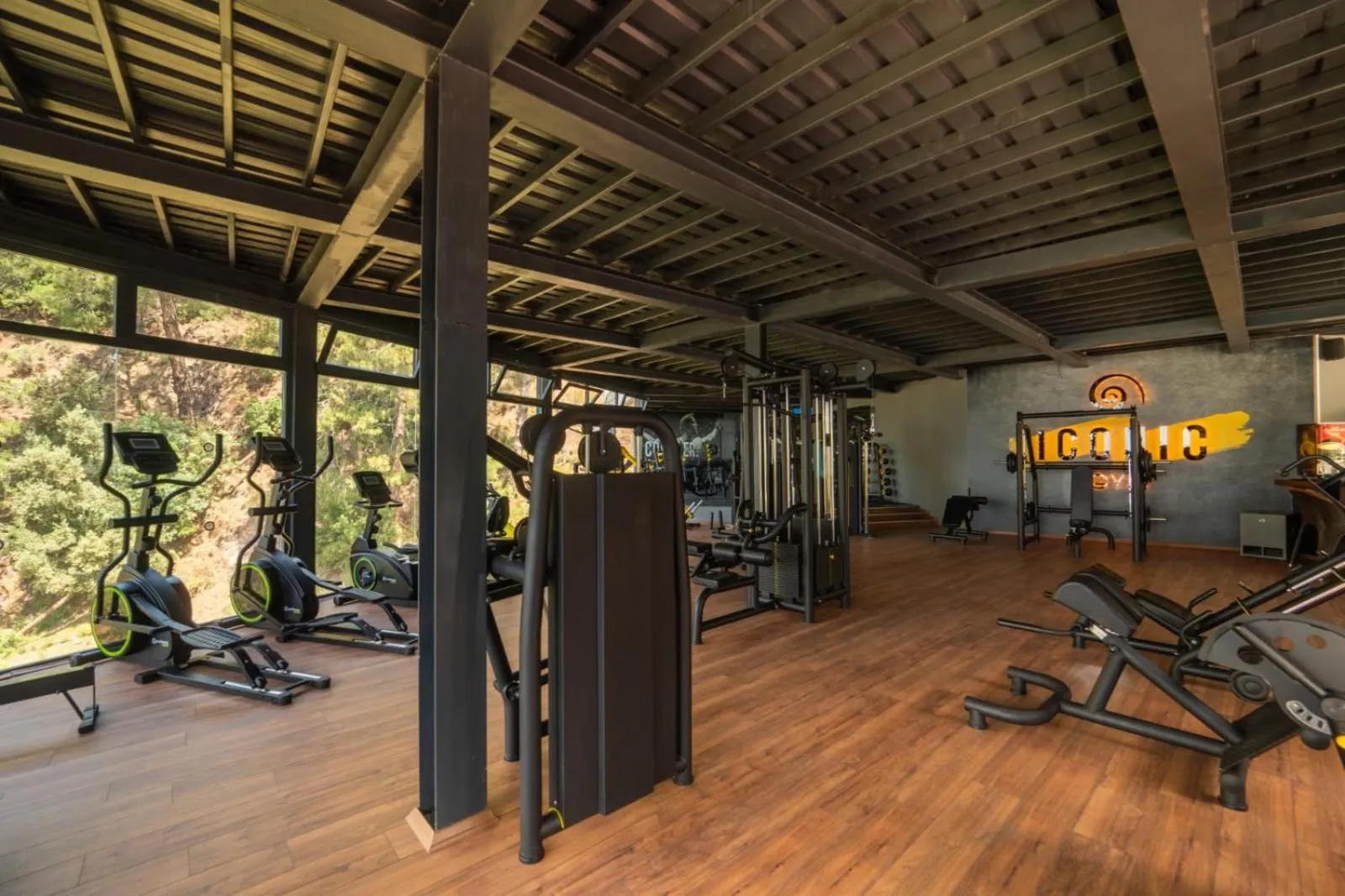 Fitness centre/facilities in Orka Sunlife Resort Hotel and Aquapark