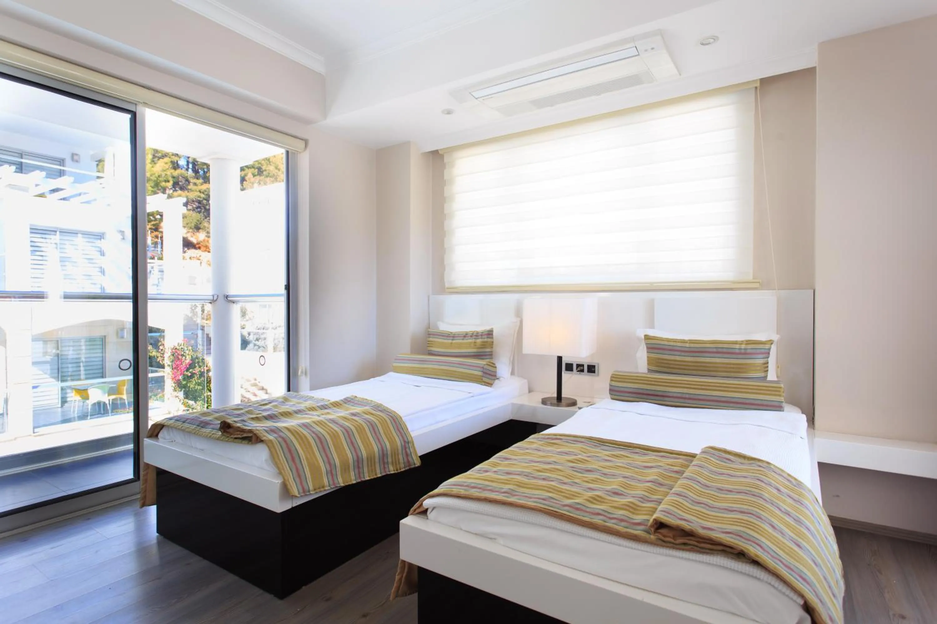 Bed in Orka Sunlife Resort Hotel and Aquapark