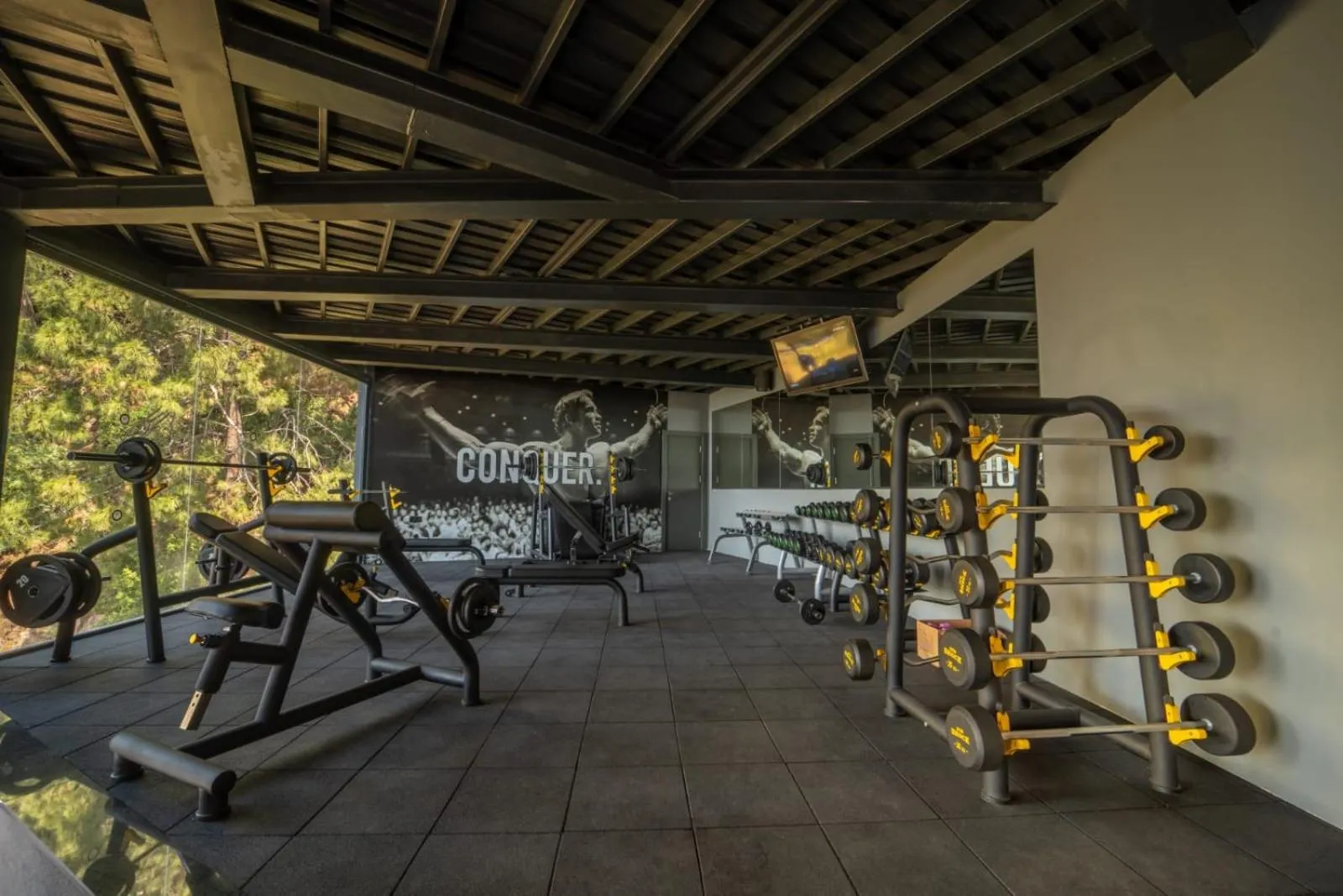 Fitness centre/facilities in Orka Sunlife Resort Hotel and Aquapark