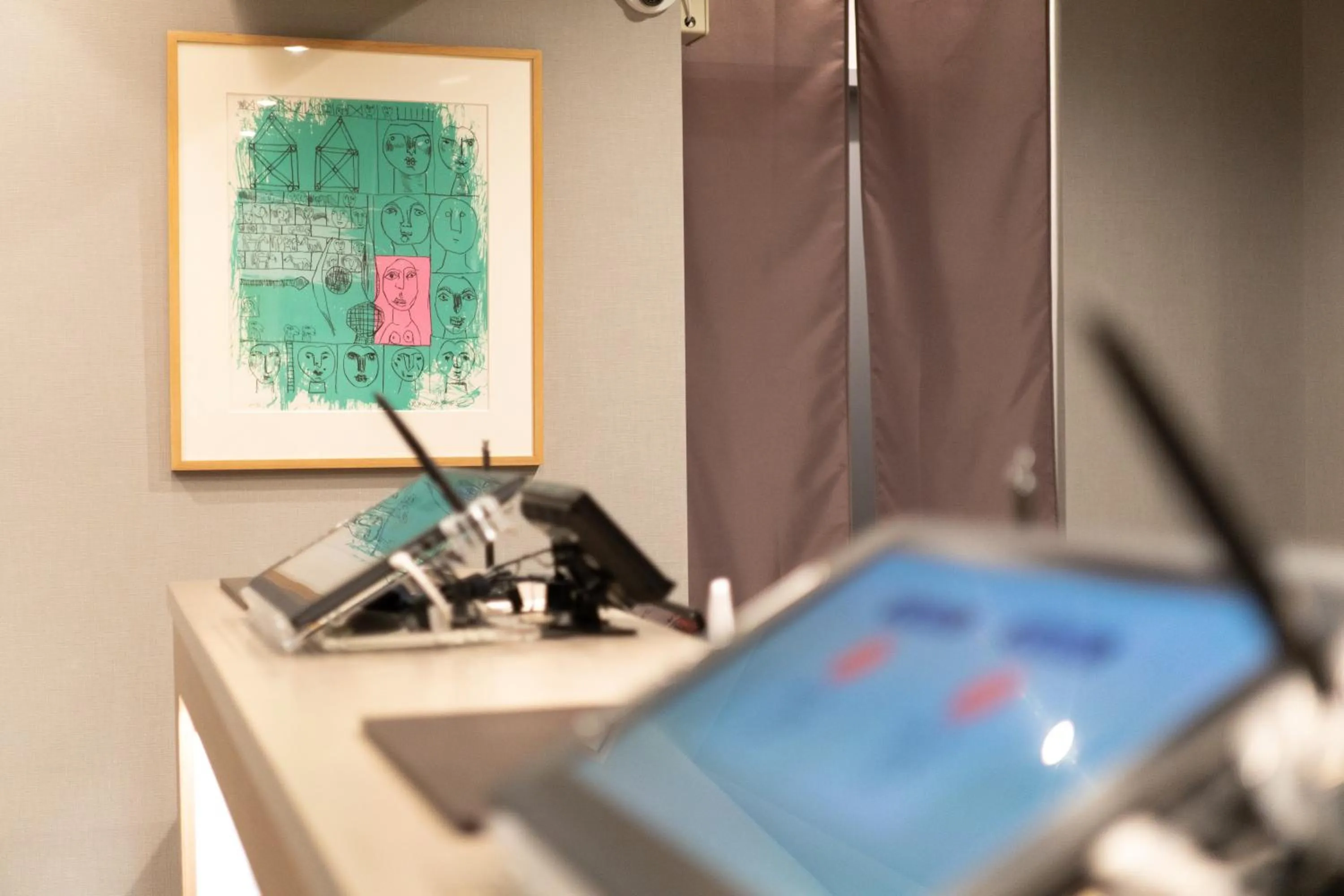 Decorative detail in Super Hotel Marugame Ekimae