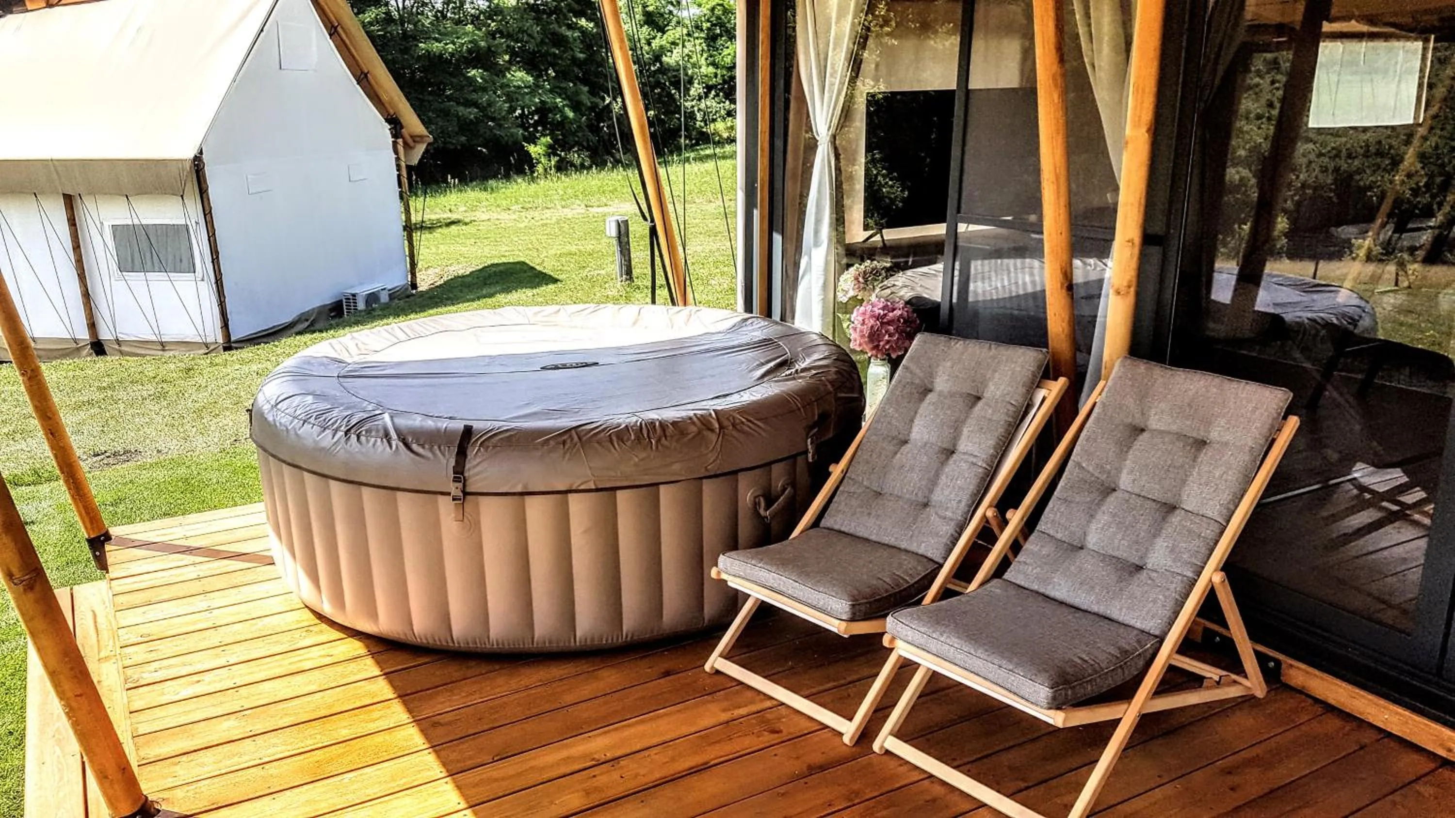 Hot Tub in Pálos Resort