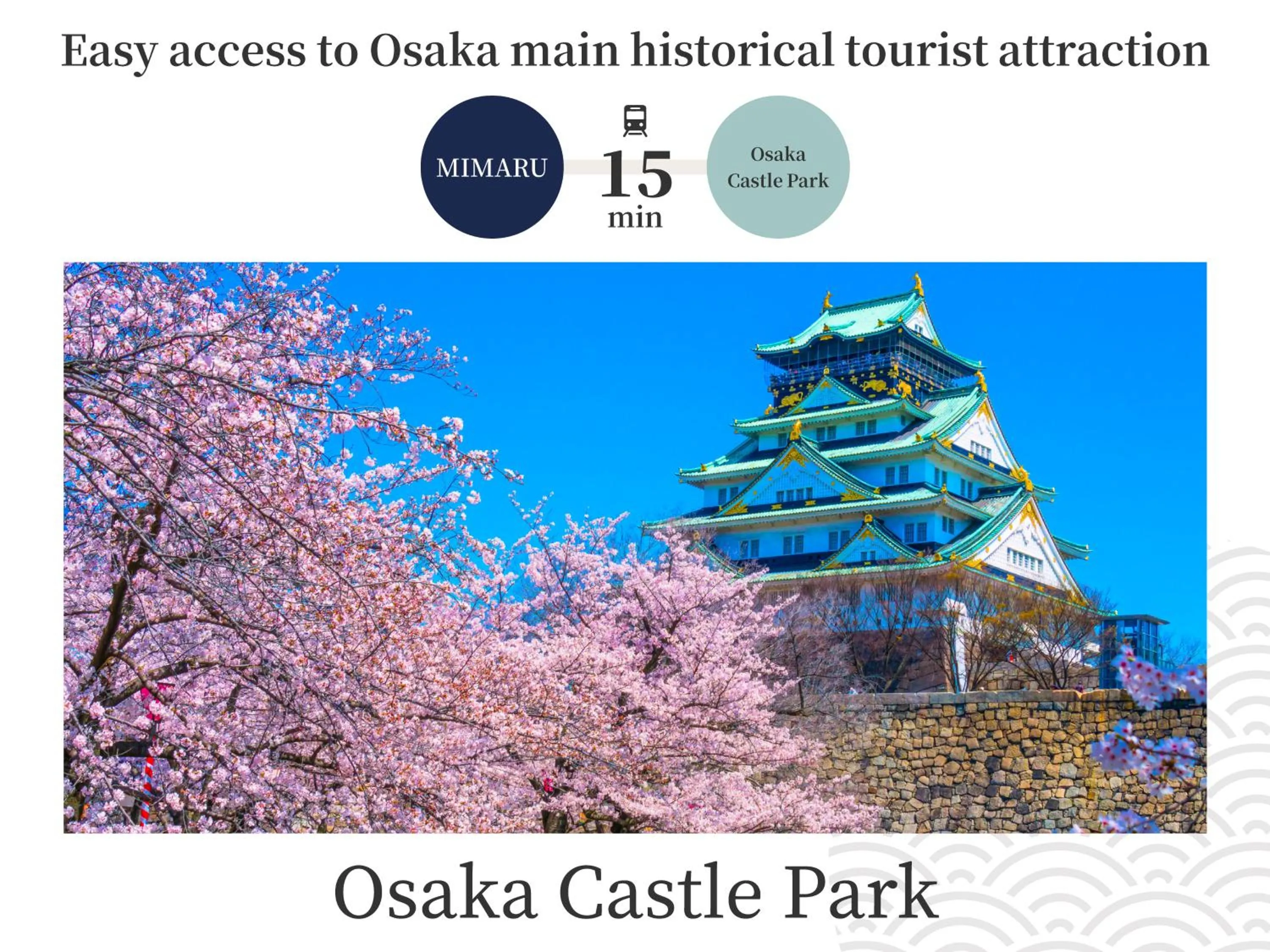 Nearby landmark in MIMARU Osaka Shinsaibashi West