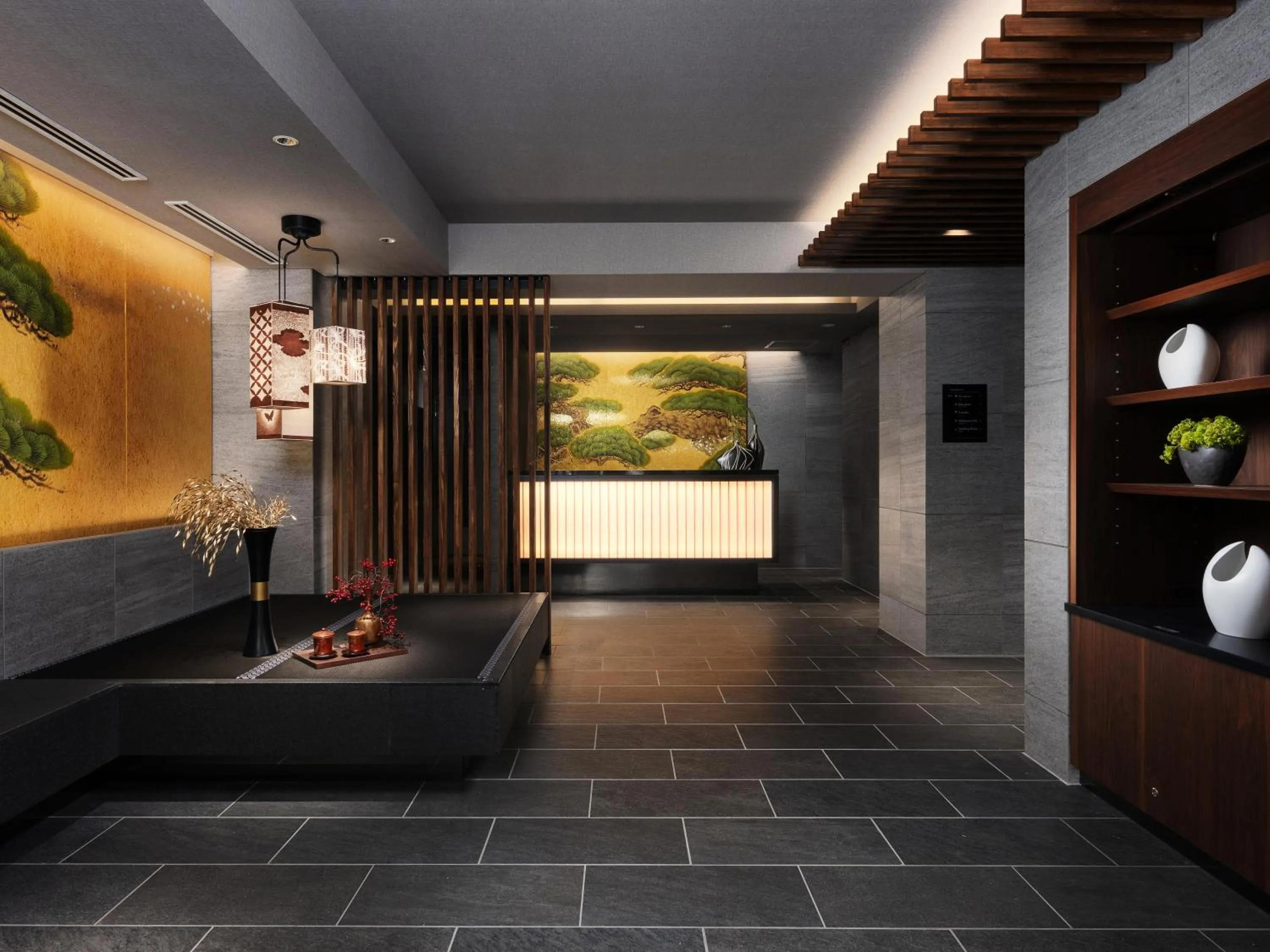 Lobby or reception in MIMARU Osaka Shinsaibashi West