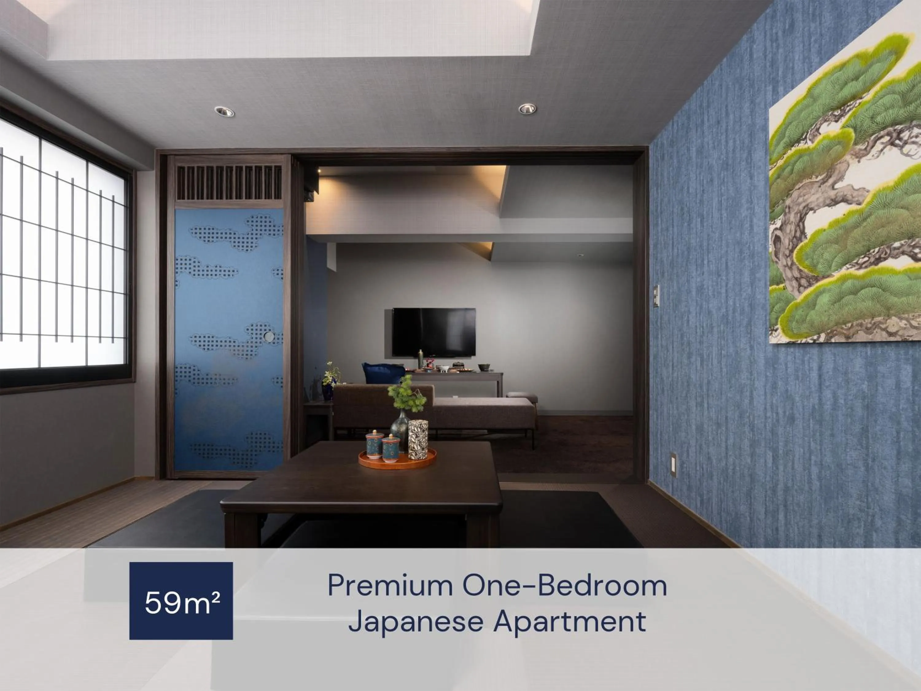 Photo of the whole room in MIMARU Osaka Shinsaibashi West