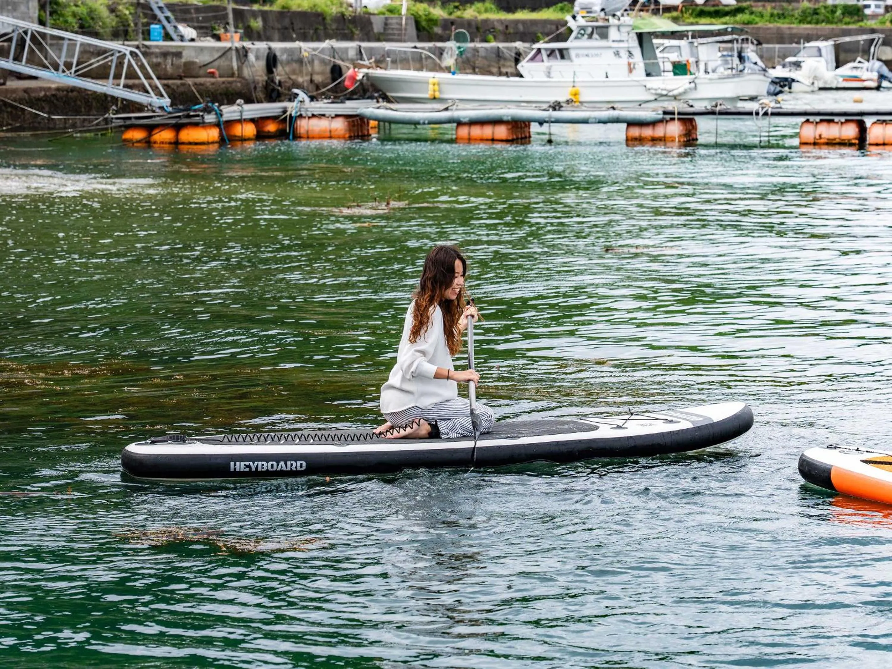 Activities in Calm Lanai Harbor