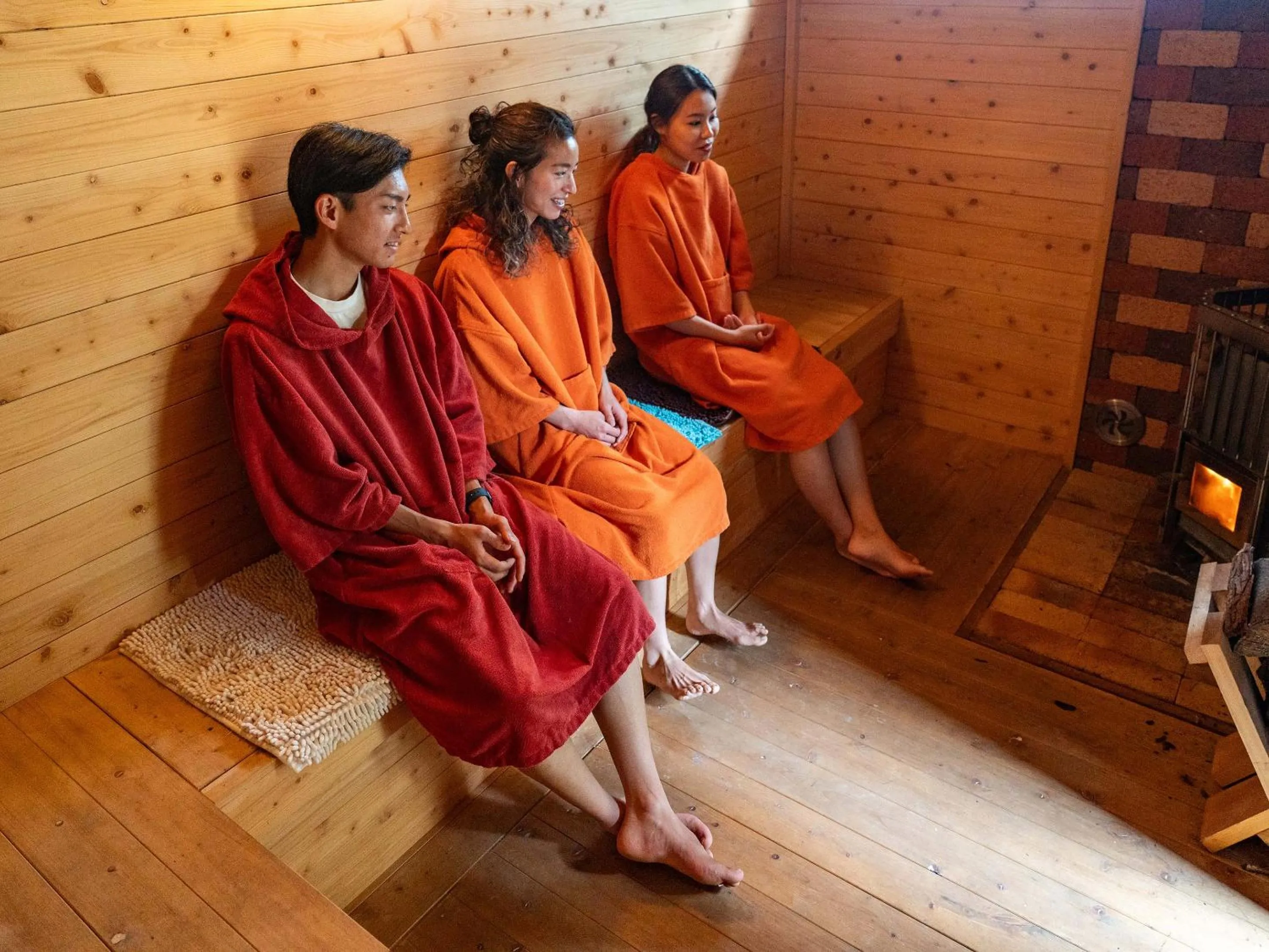 Sauna in Calm Lanai Harbor