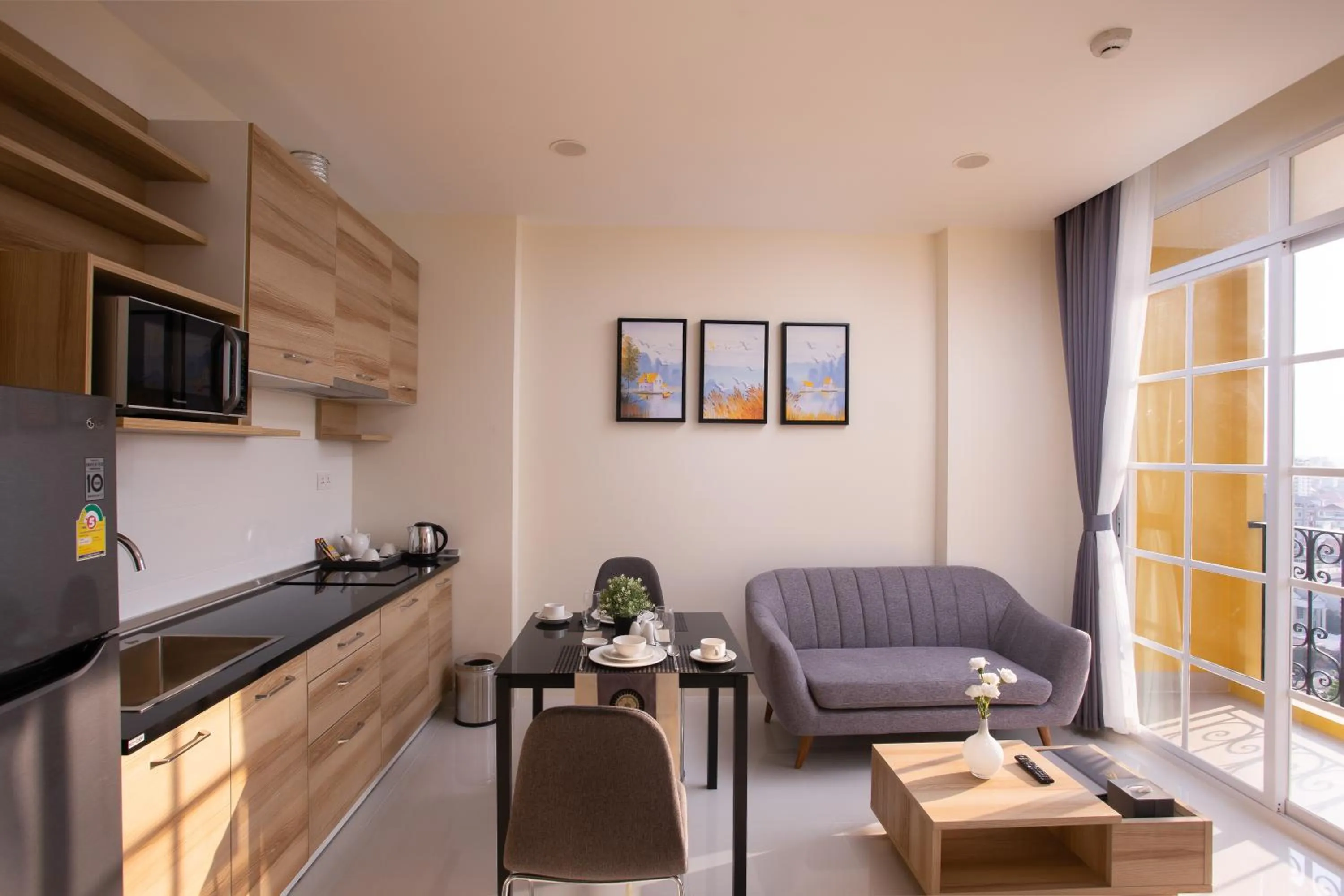 Living room in TK VIEW HOTEL & APARTMENT