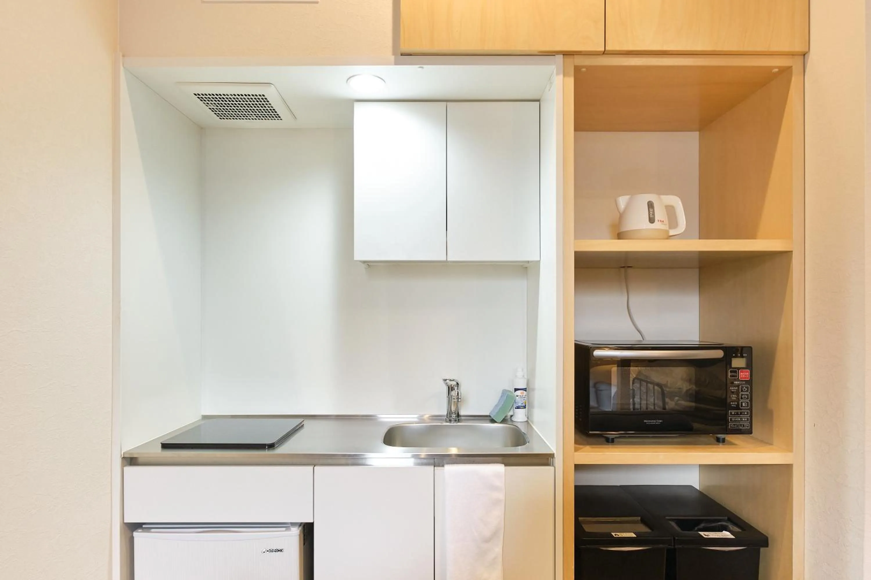 kitchen in UCHI SUSUKINO WEST by Hotel Wheat