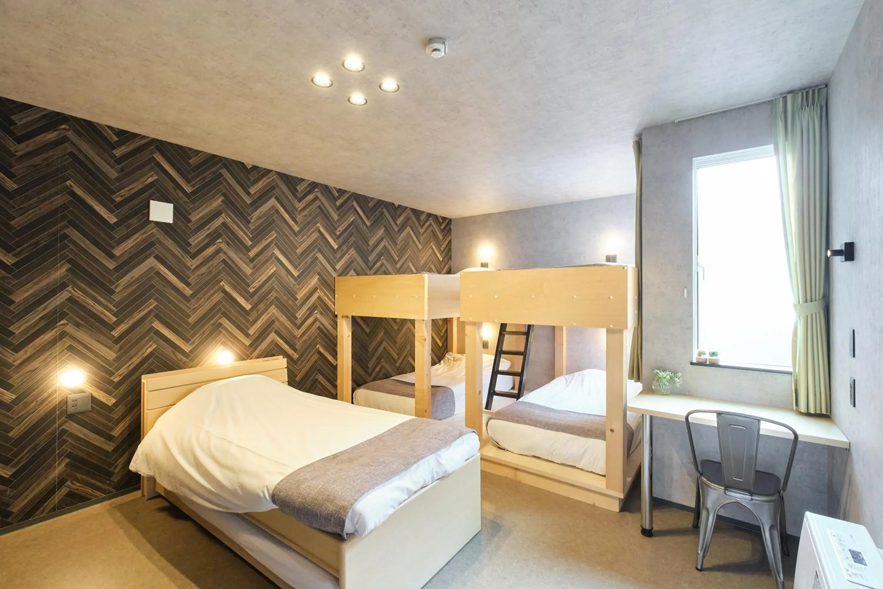 Bedroom, Bed in UCHI SUSUKINO WEST by Hotel Wheat