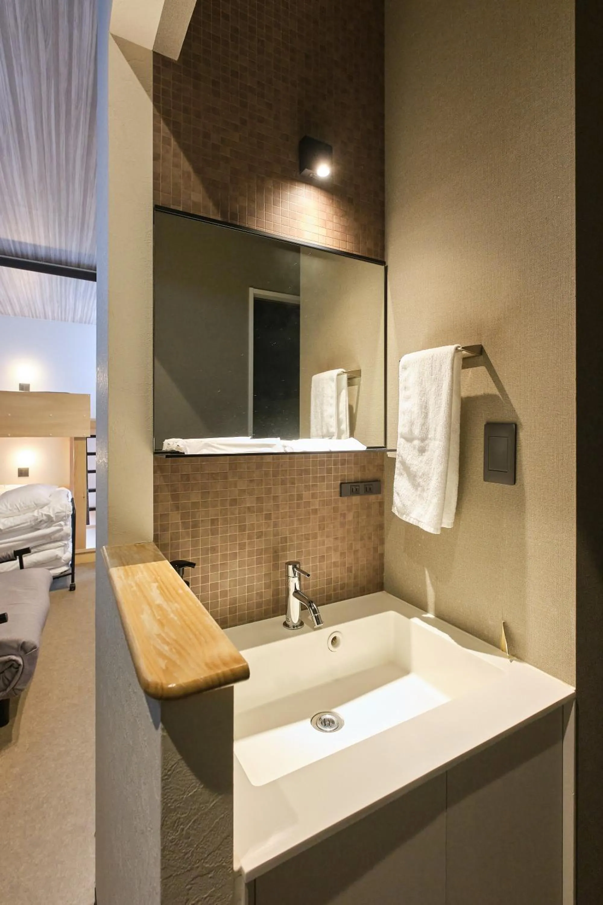 Bathroom in UCHI SUSUKINO WEST by Hotel Wheat