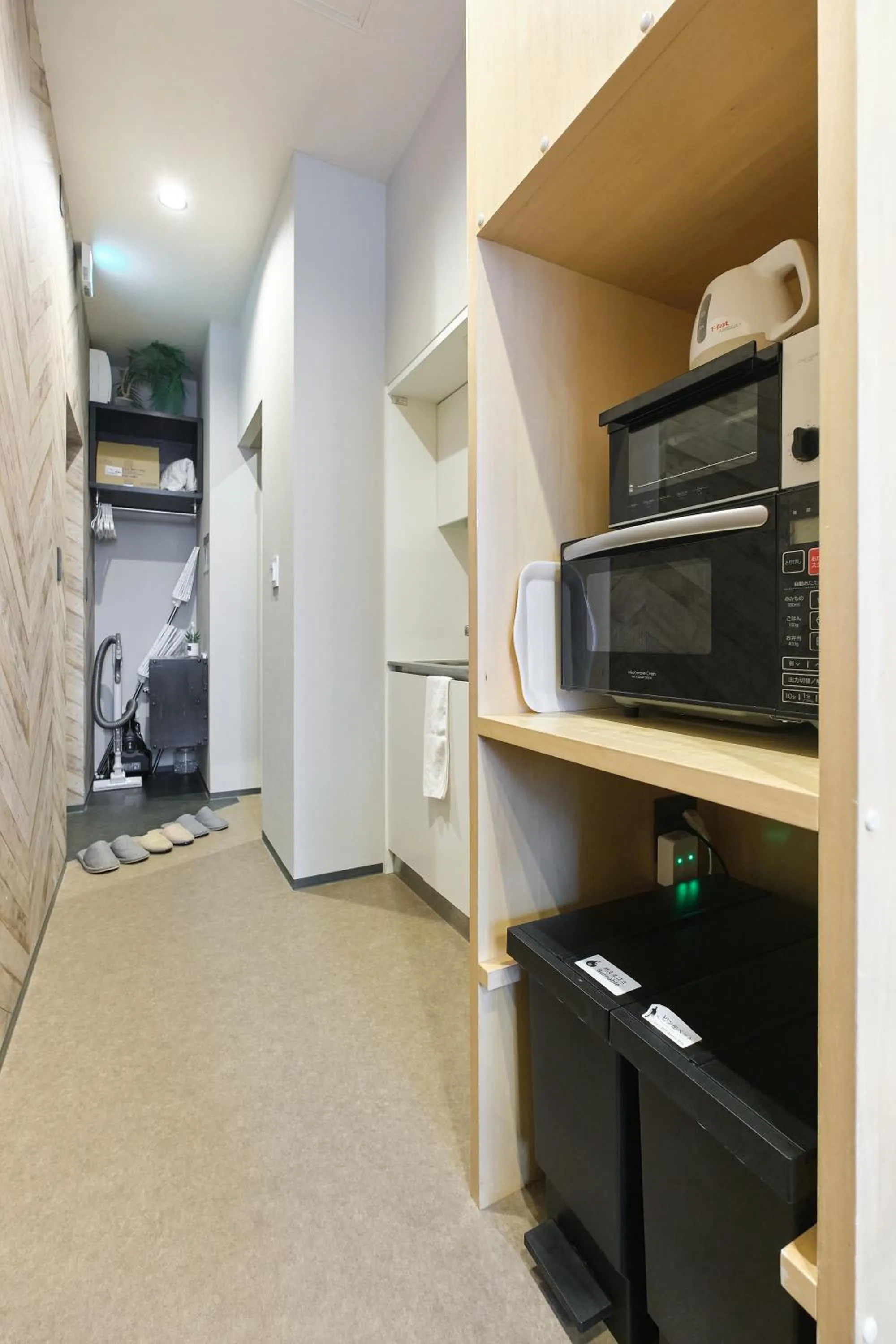 kitchen in UCHI SUSUKINO WEST by Hotel Wheat