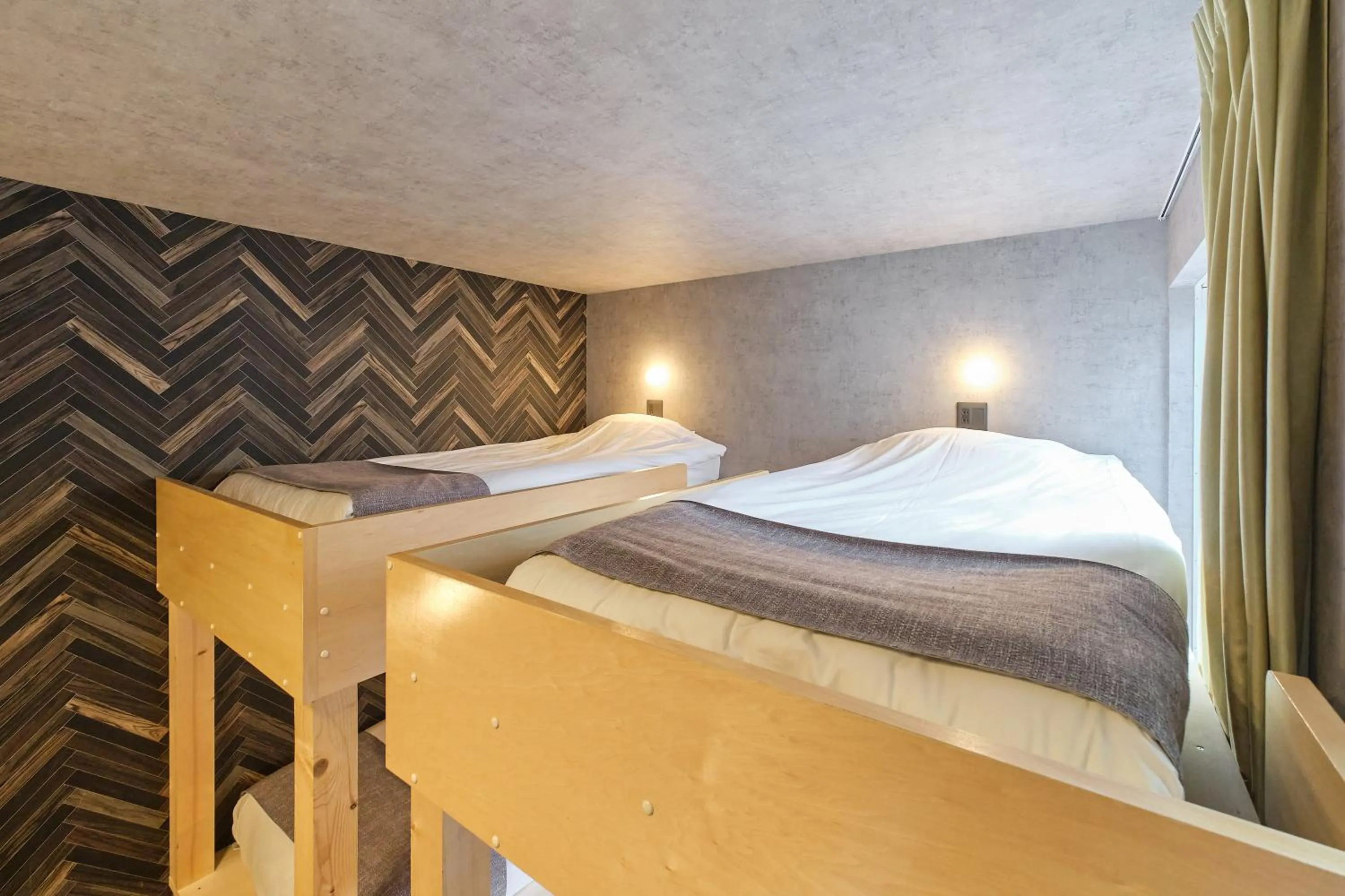 Bedroom, Bed in UCHI SUSUKINO WEST by Hotel Wheat