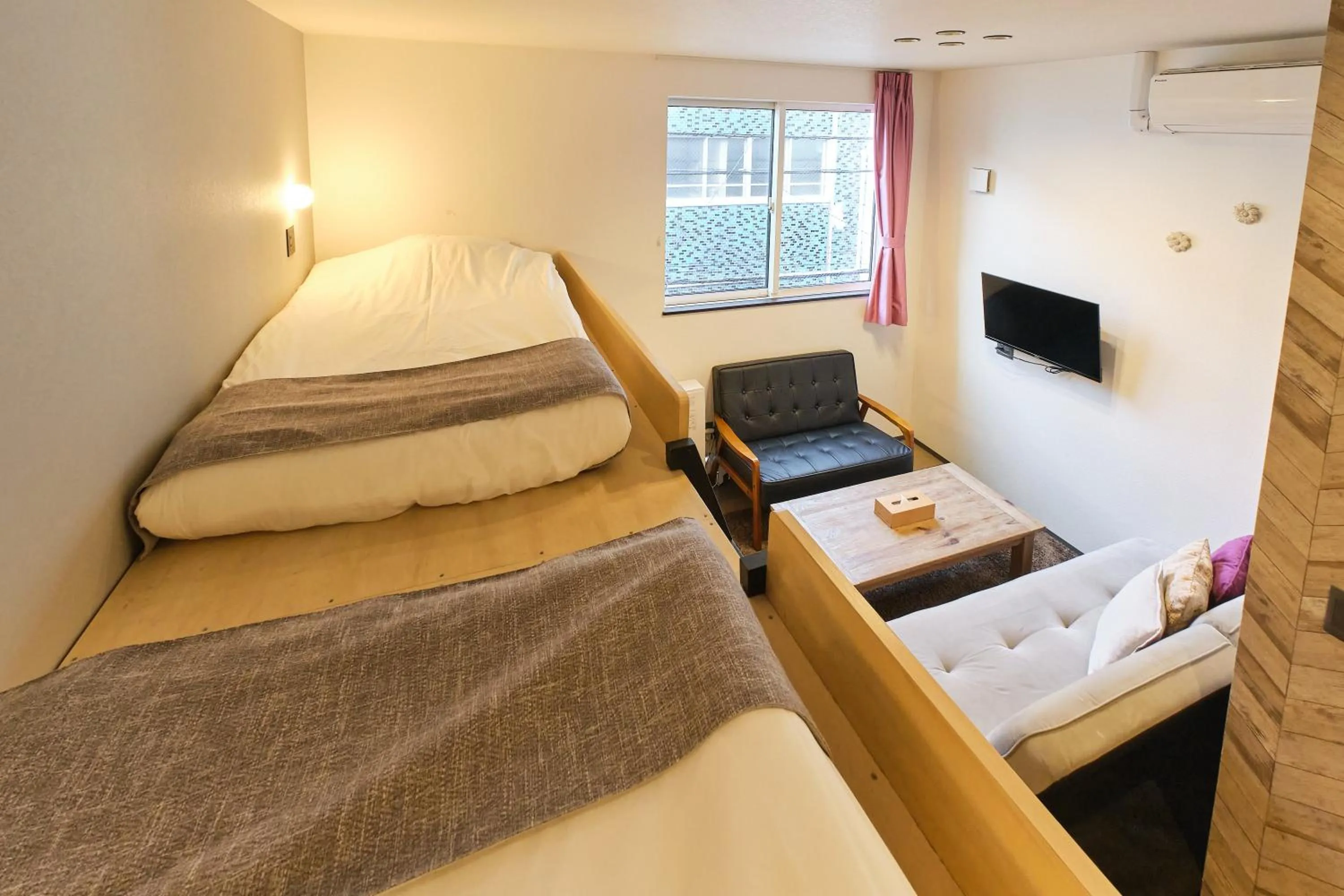 Bedroom, Bed in UCHI SUSUKINO WEST by Hotel Wheat