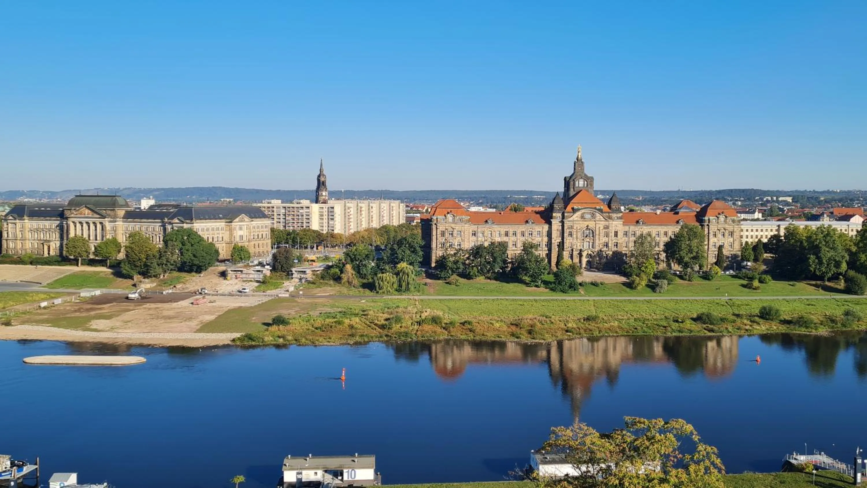 View (from property/room) in Hotel Am Terrassenufer