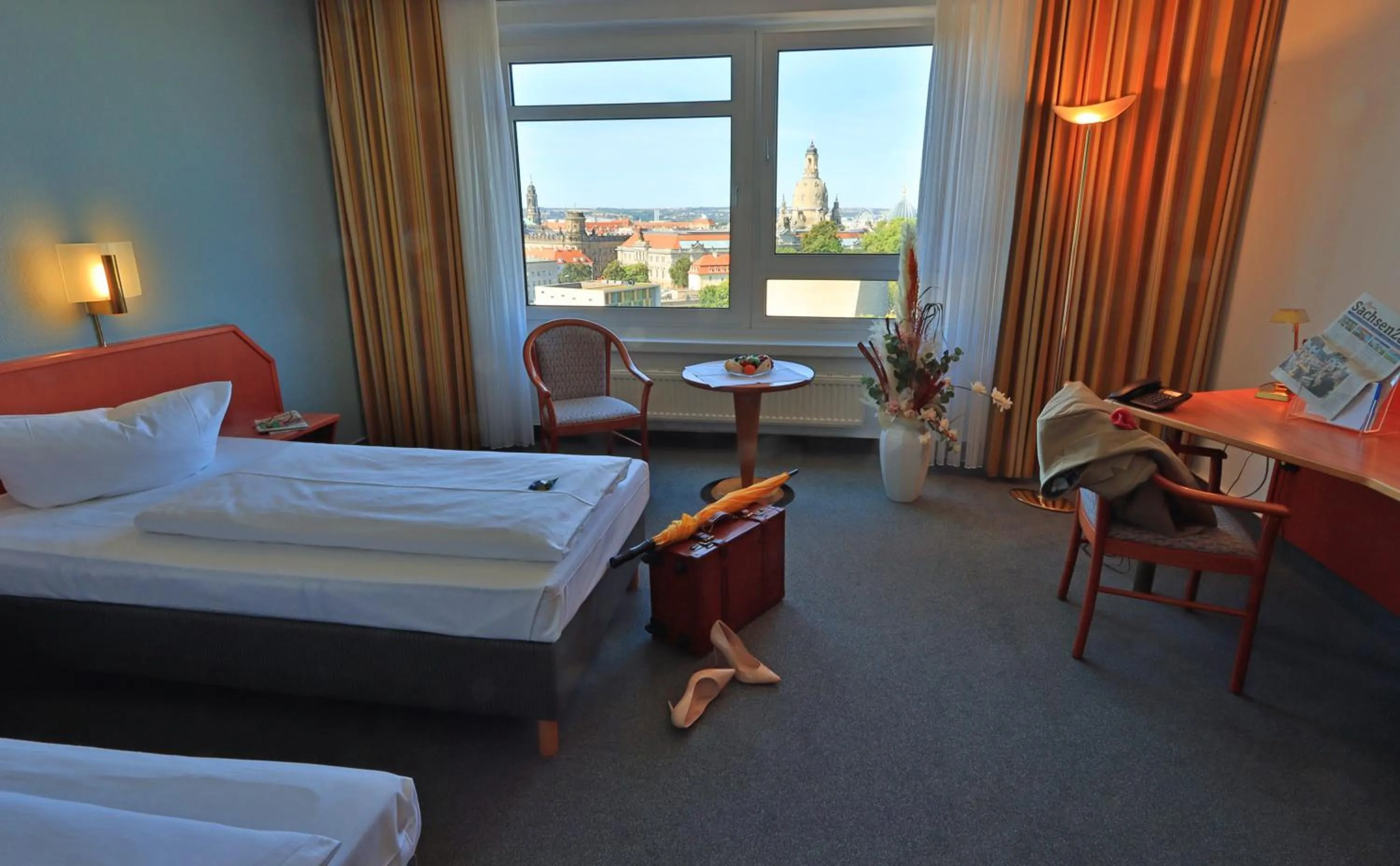 Photo of the whole room, Bed in Hotel Am Terrassenufer