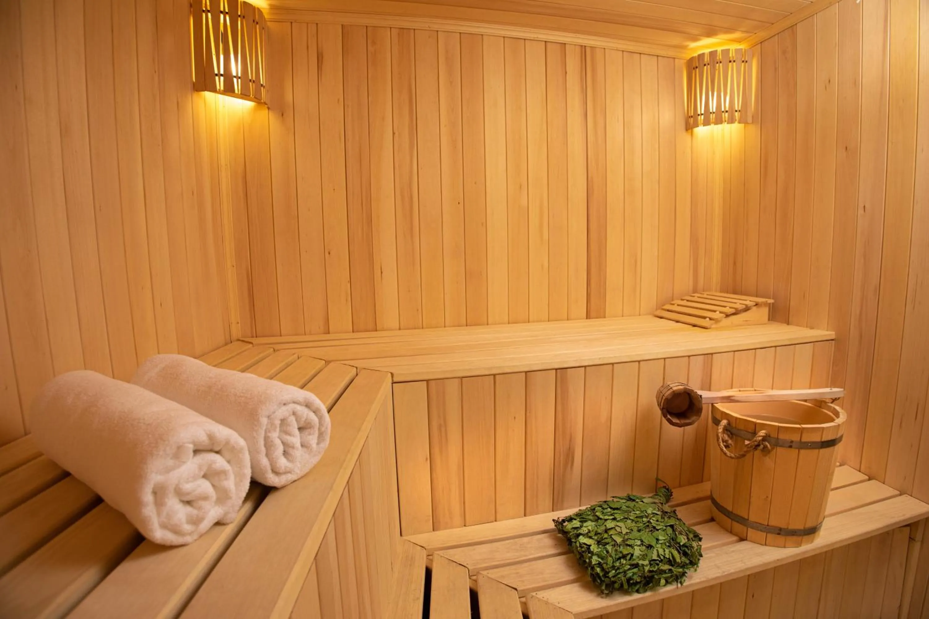 Sauna in Alaska Resort