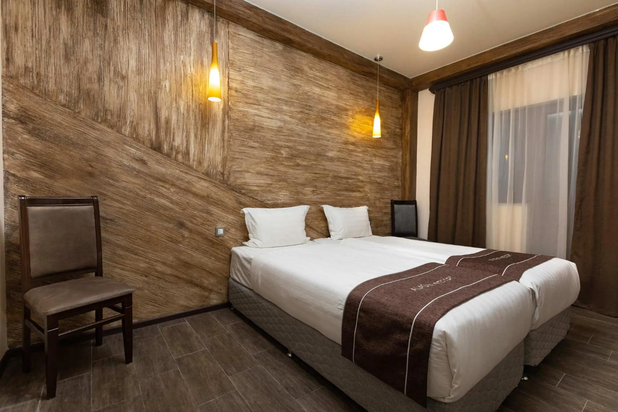 Bed in Alaska Resort