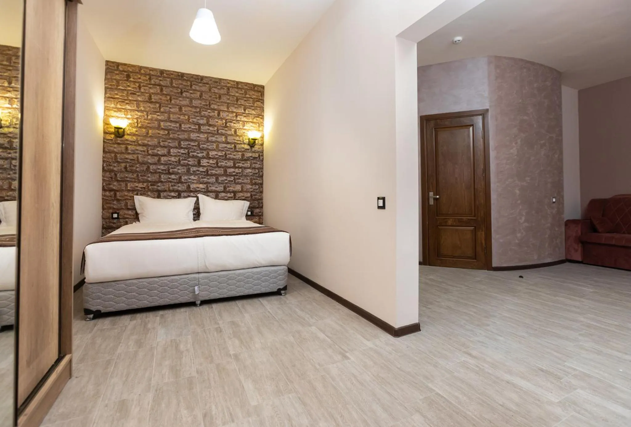 Bed in Alaska Resort