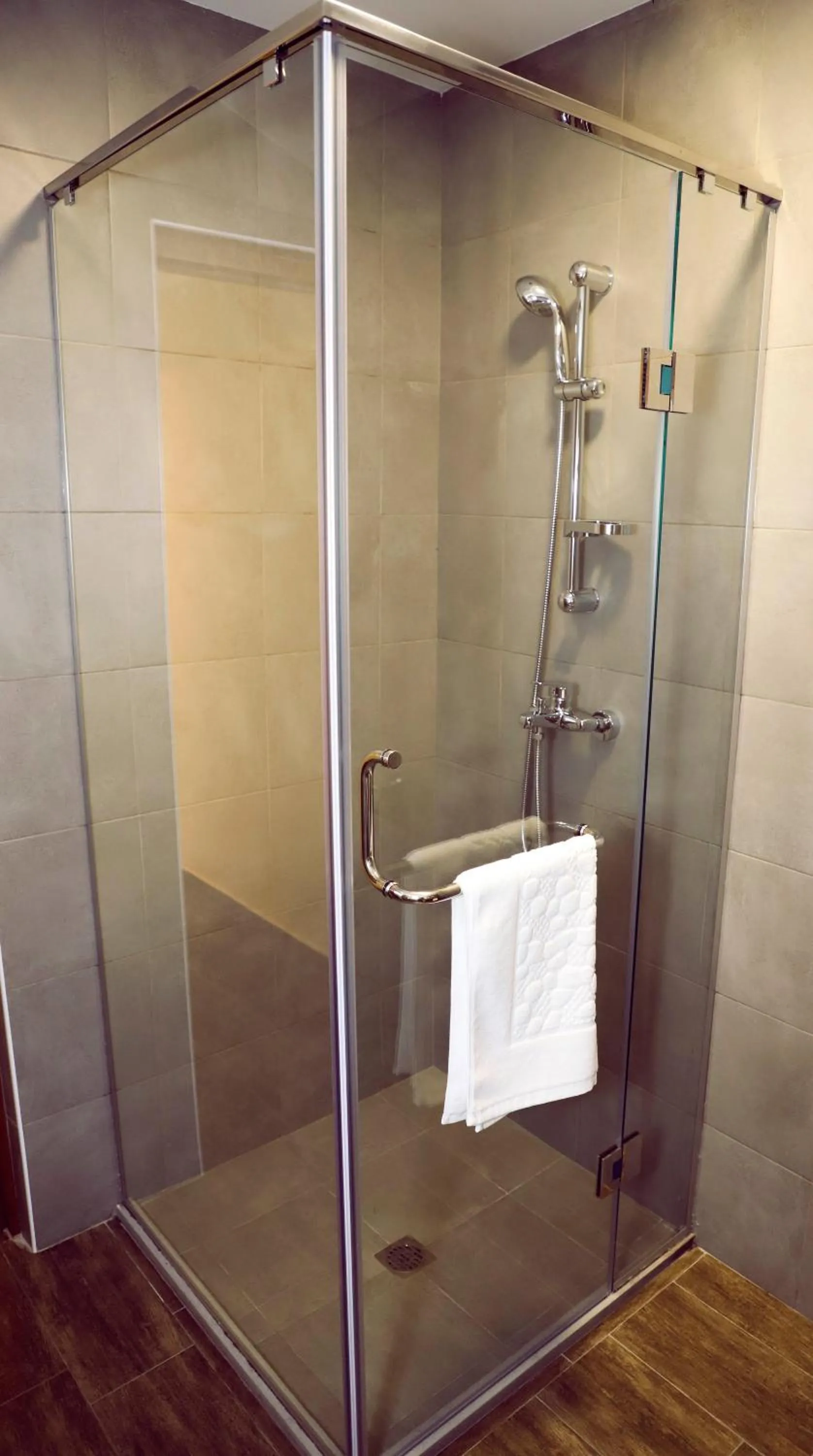 Shower in Alaska Resort