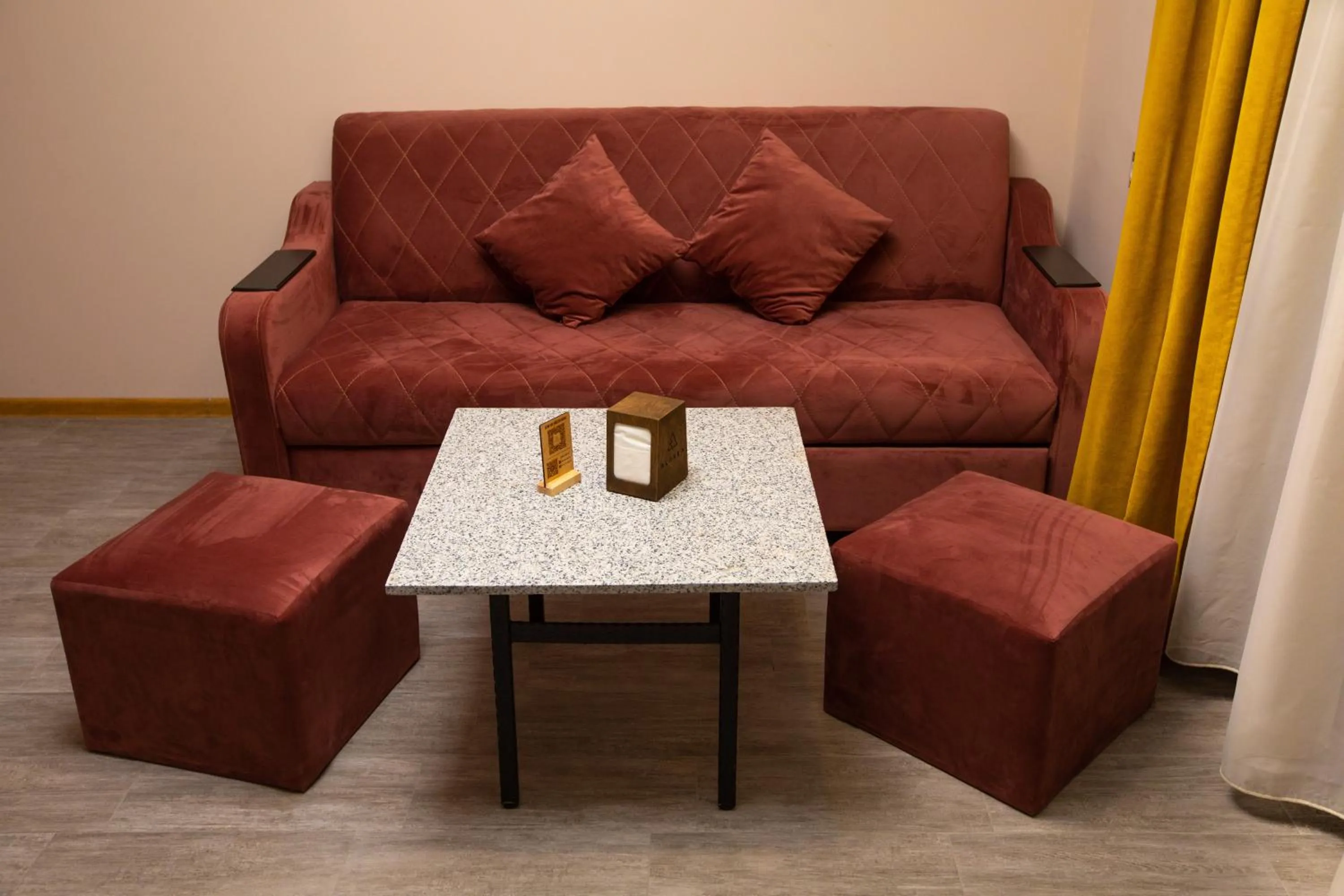 Seating area in Alaska Resort