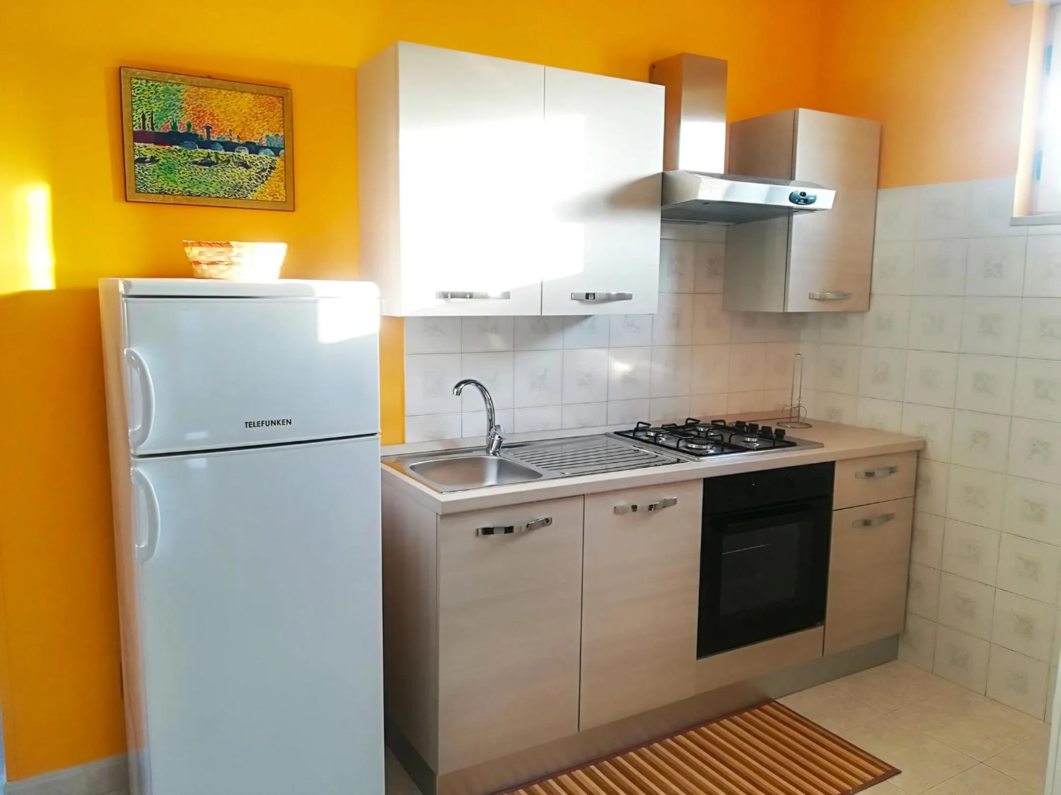 kitchen in Near The Beach And The Center Of Otranto - Apartment Eleonora 5 Places